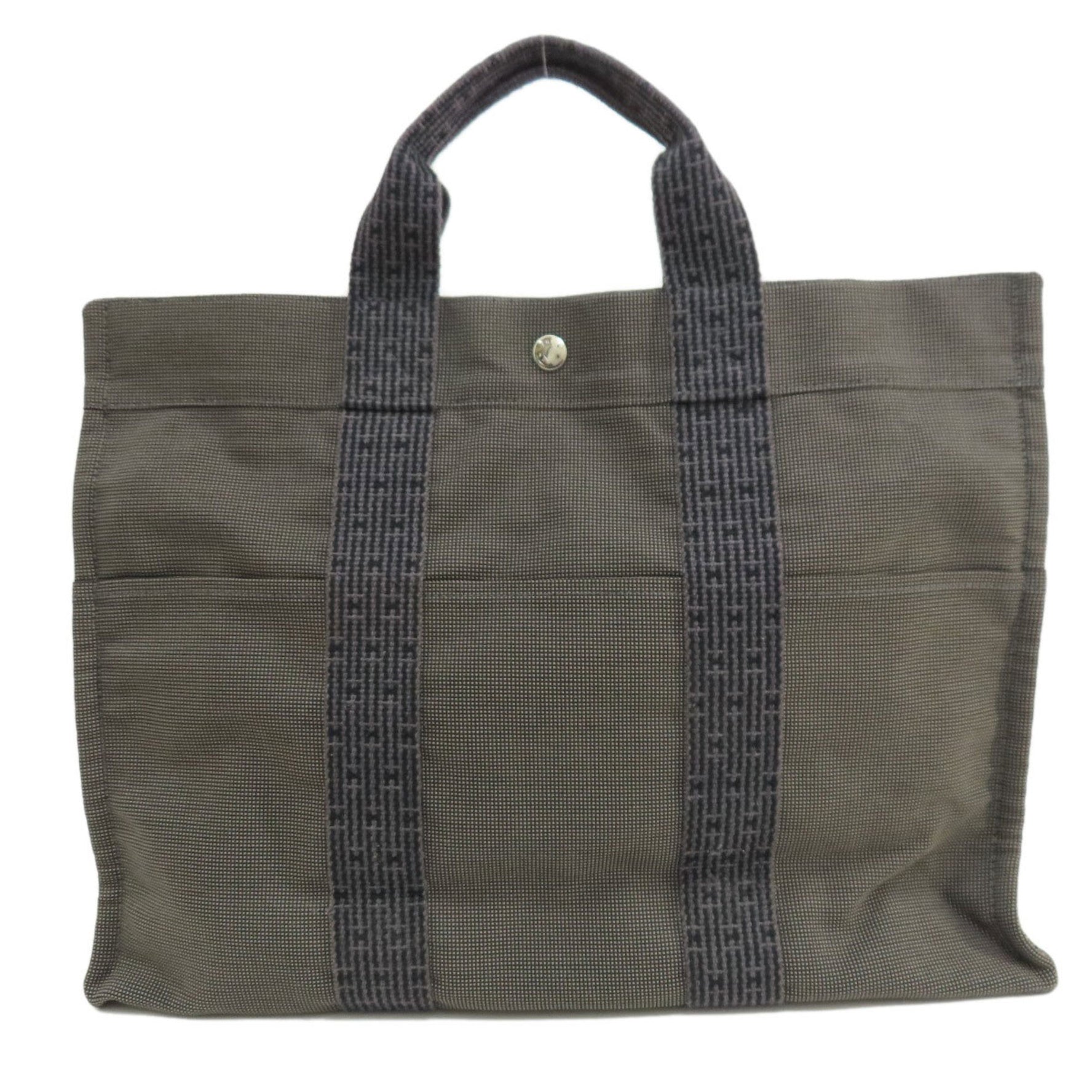 Hermes Air Line MM Handbag Canvas