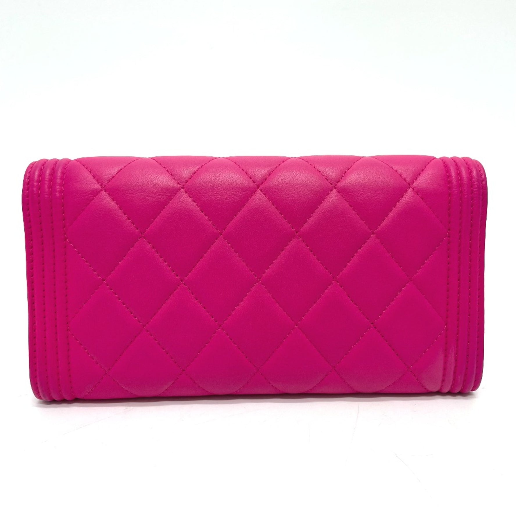 Chanel Matelasse Zip Around Long Wallet GoldHardware