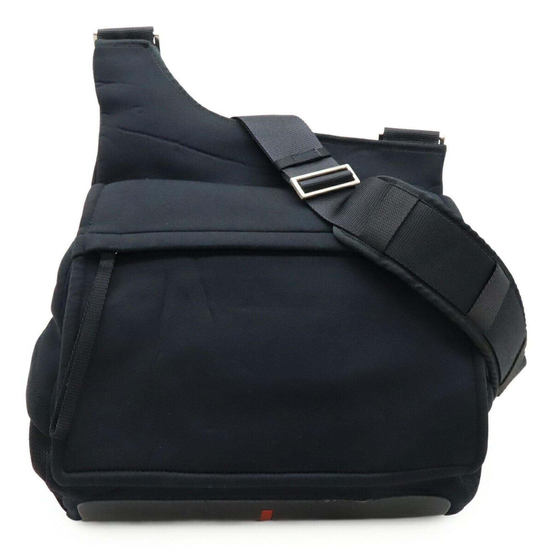 PRADA Sport Line Shoulder Bag Neoprene Mesh NERO Black