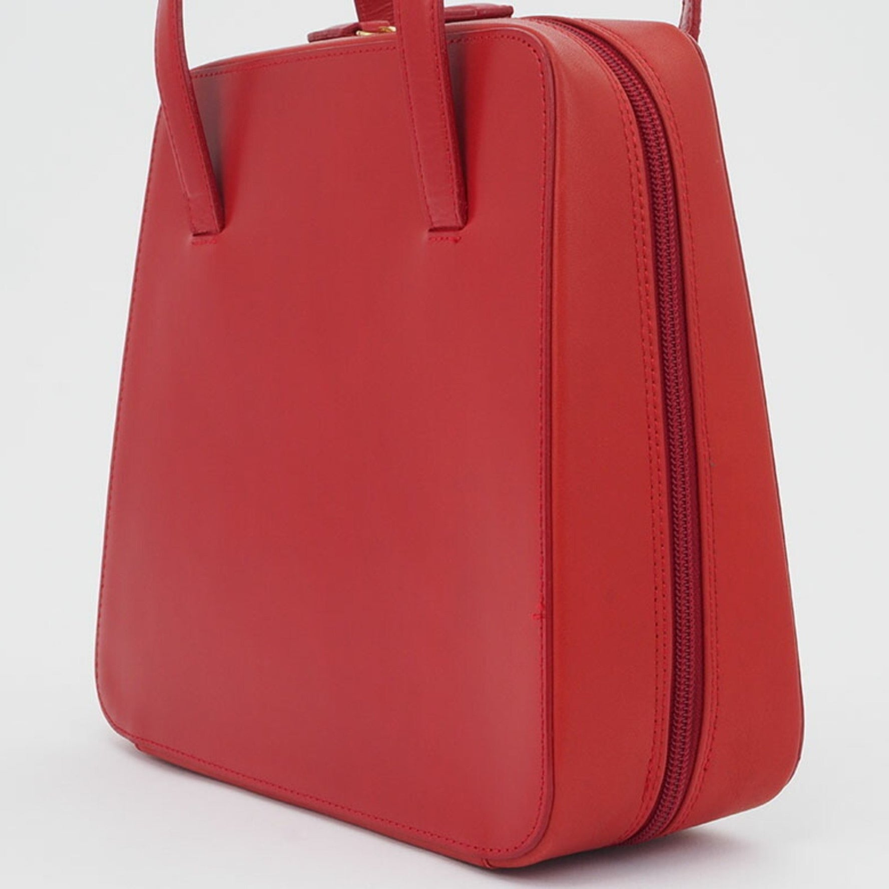 Balenciaga Hand Bag Red Leather