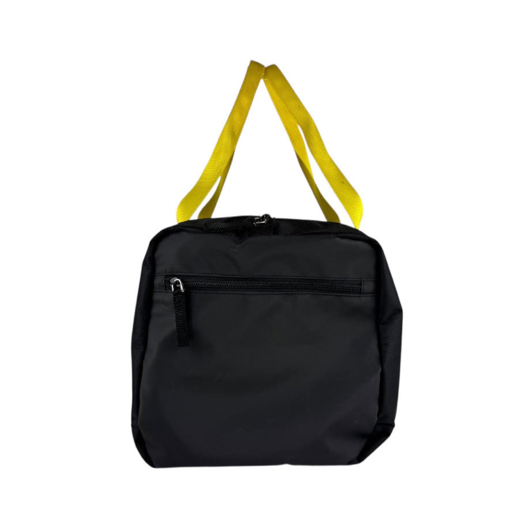 Prada America's Cup 36th Anniversary Handbag, Nylon, Black and Yellow, Men's Women's, AVC002 z6418
