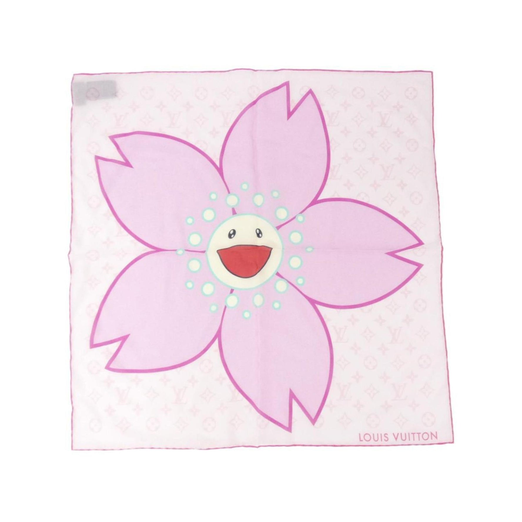 Louis Vuitton Monogram Cherry Blossom (LV x TM) Carré Scarf