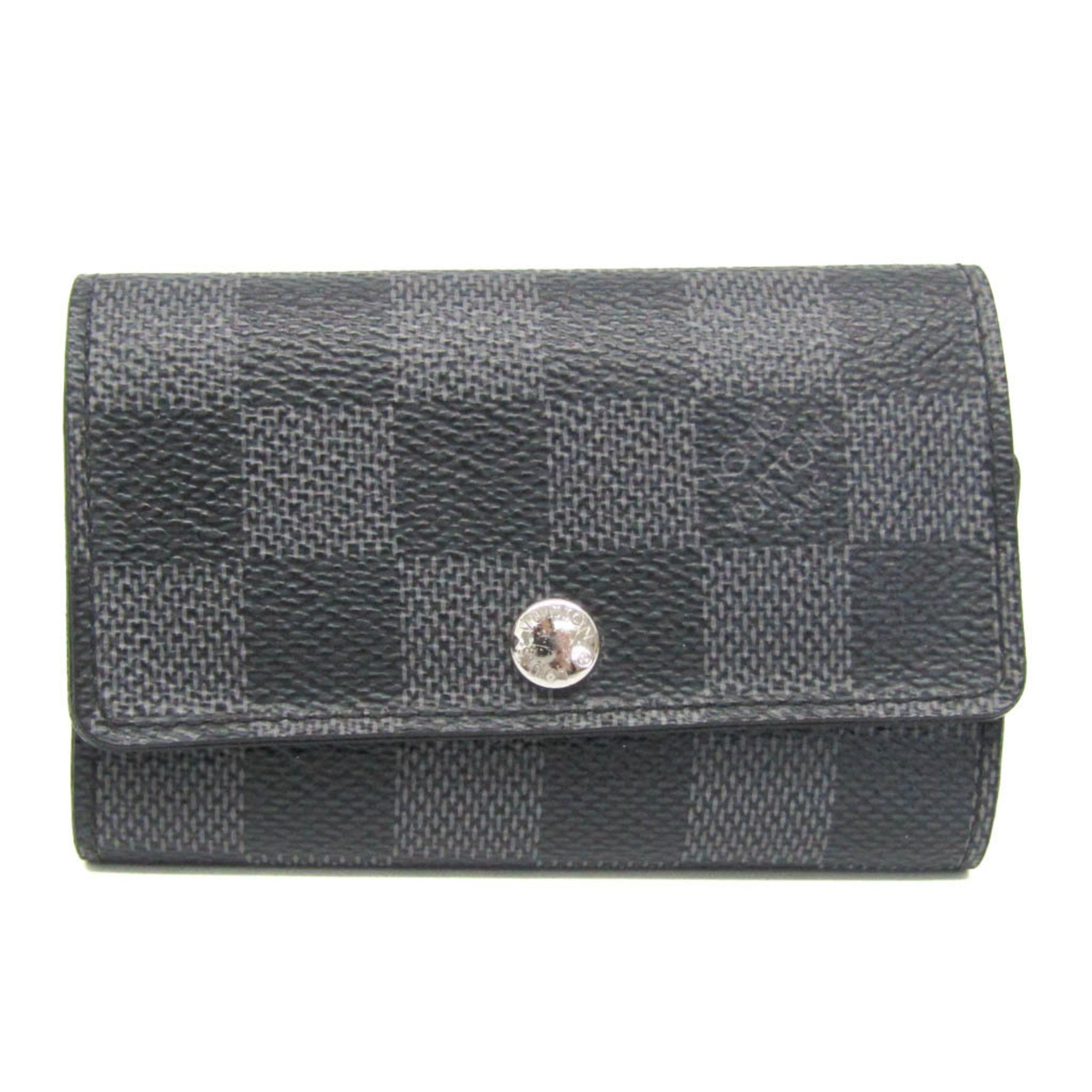 Louis Vuitton Damier Graphite Multicles 6 Men,Women Damier Graphite Key Case Damier Graphite
