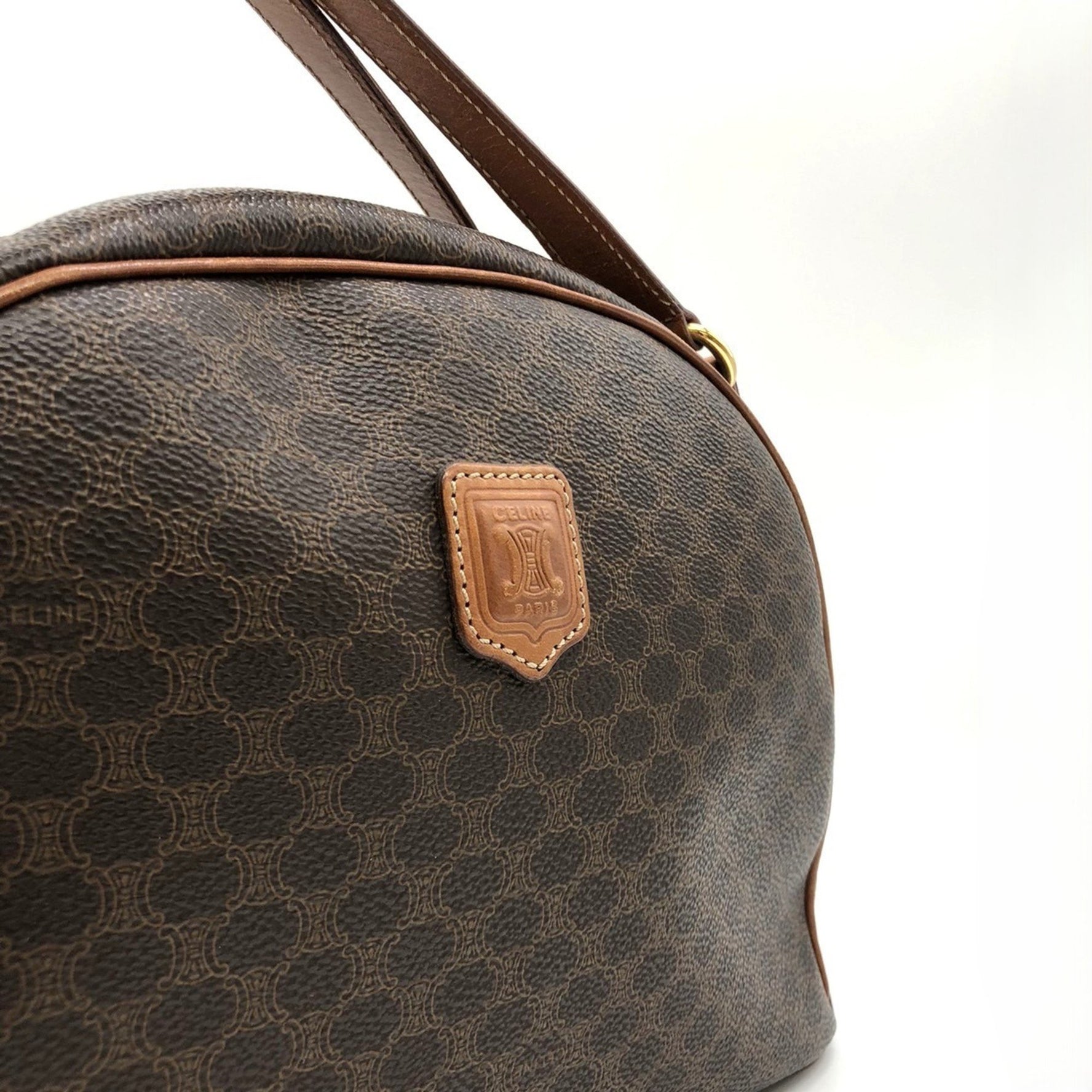 CELINE Macadam handbag, leather