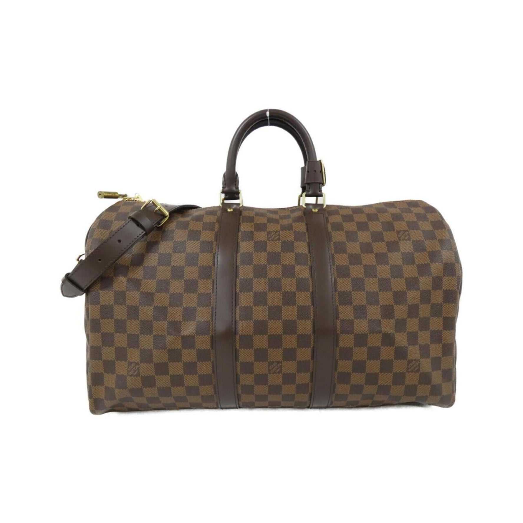 Louis Vuitton Damier Keepall Bandouliere Boston Bag