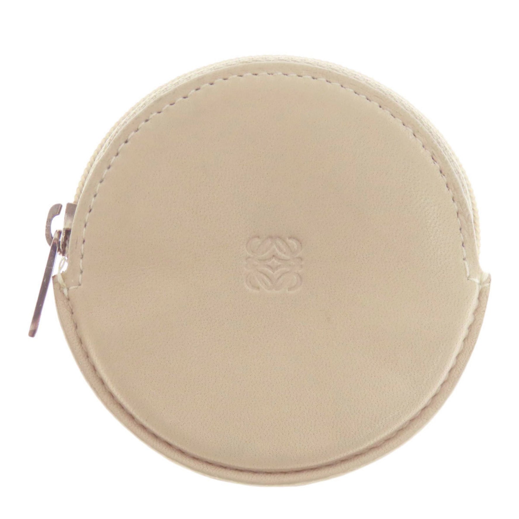 LOEWE Anagram Wallet/Coin Case Calf Leather