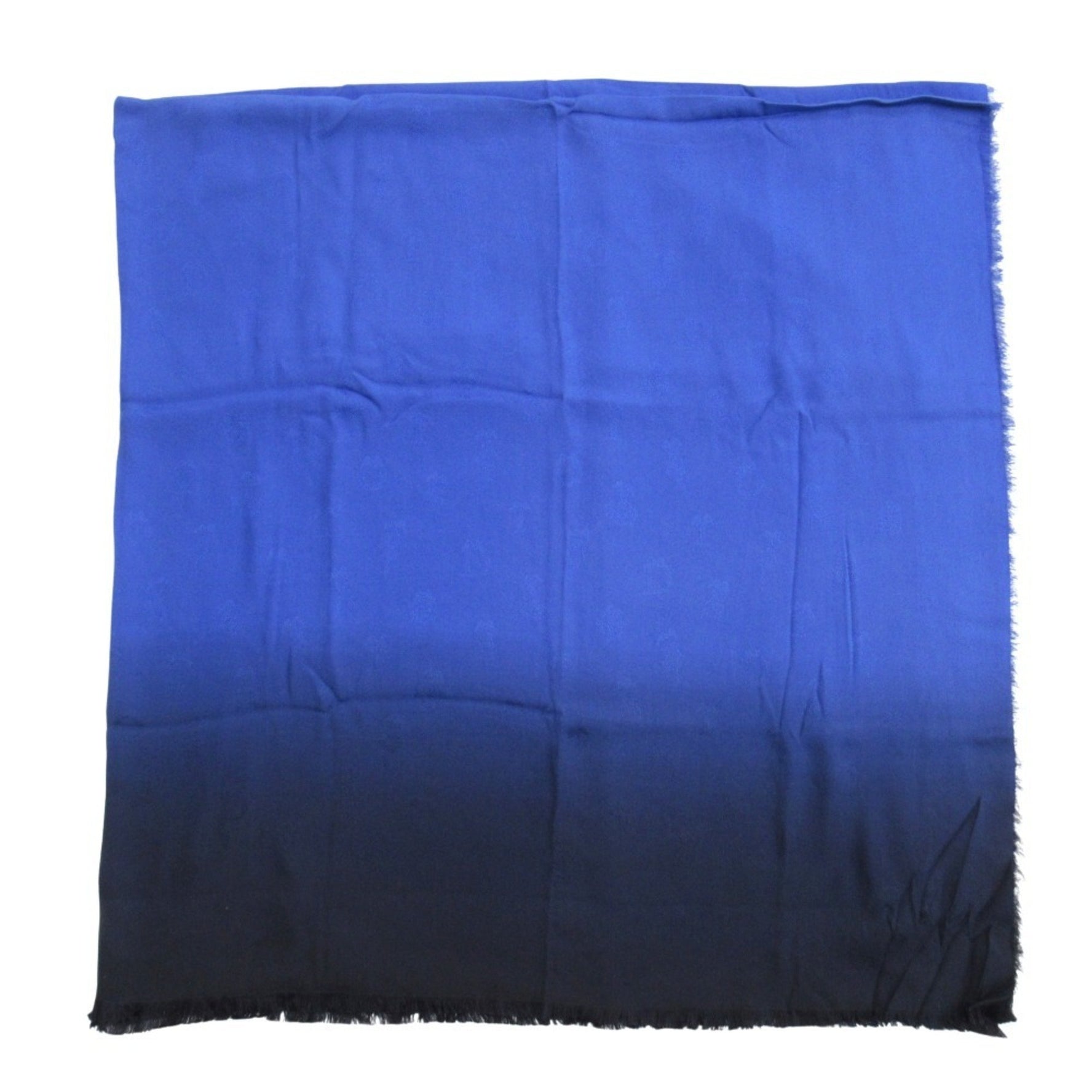 Christian Dior Silk Lurex Scarf/Scarf Logo Jacquard Gradient Large Shawl Men's