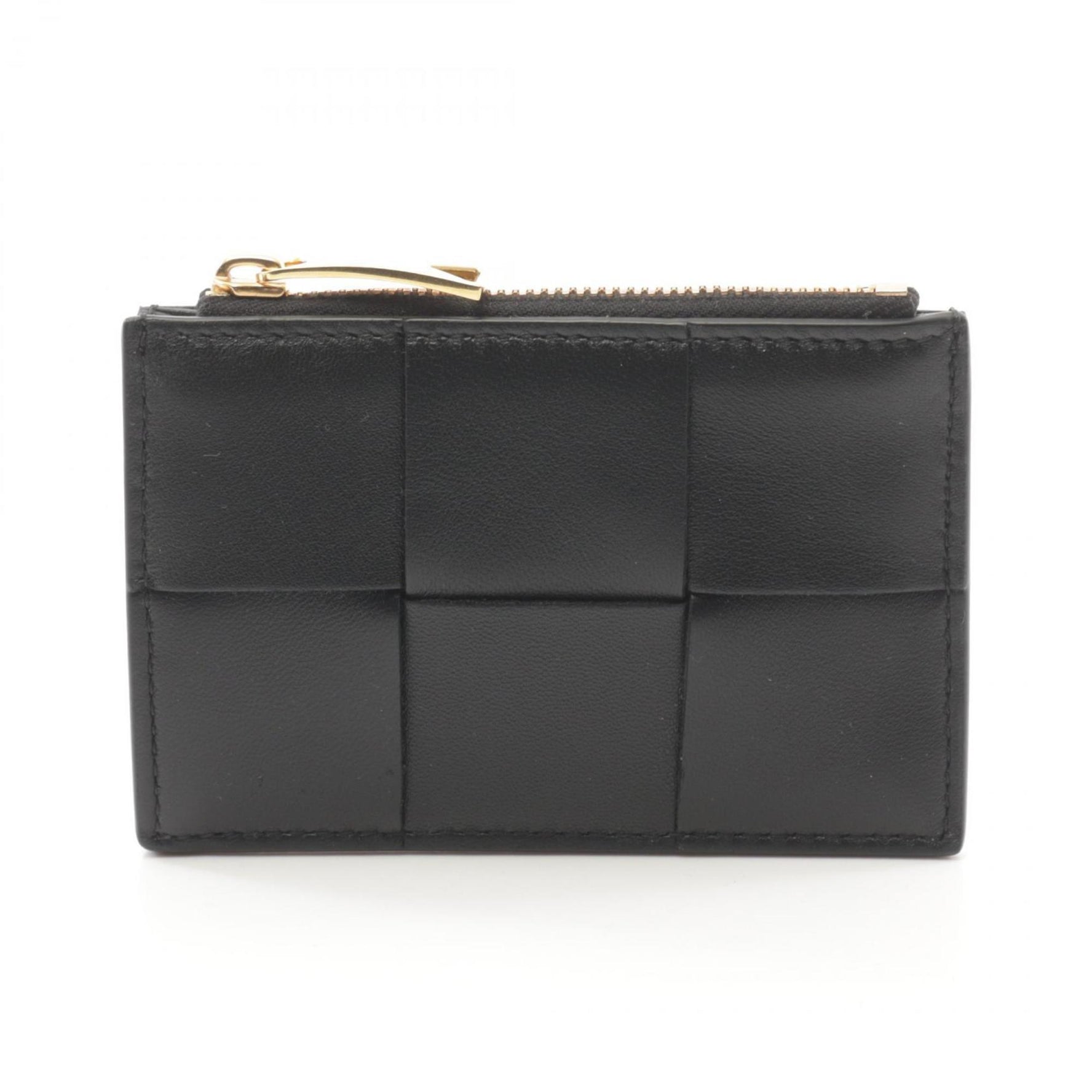 BOTTEGA VENETA Maxi Intrecciato Coin Case Wallet Leather