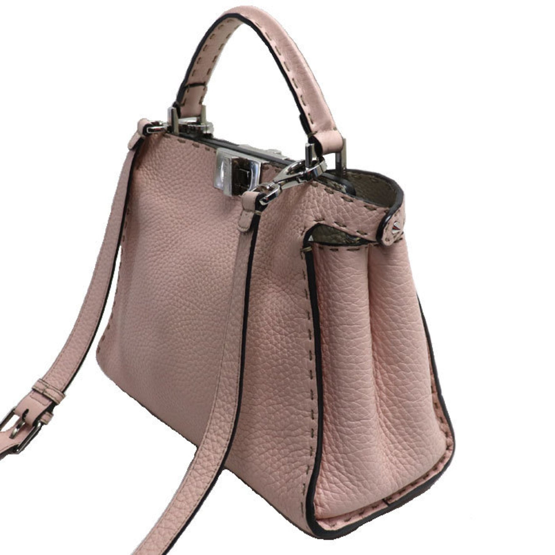 FENDI Selleria Peekaboo Essential Shoulder Bag SMT