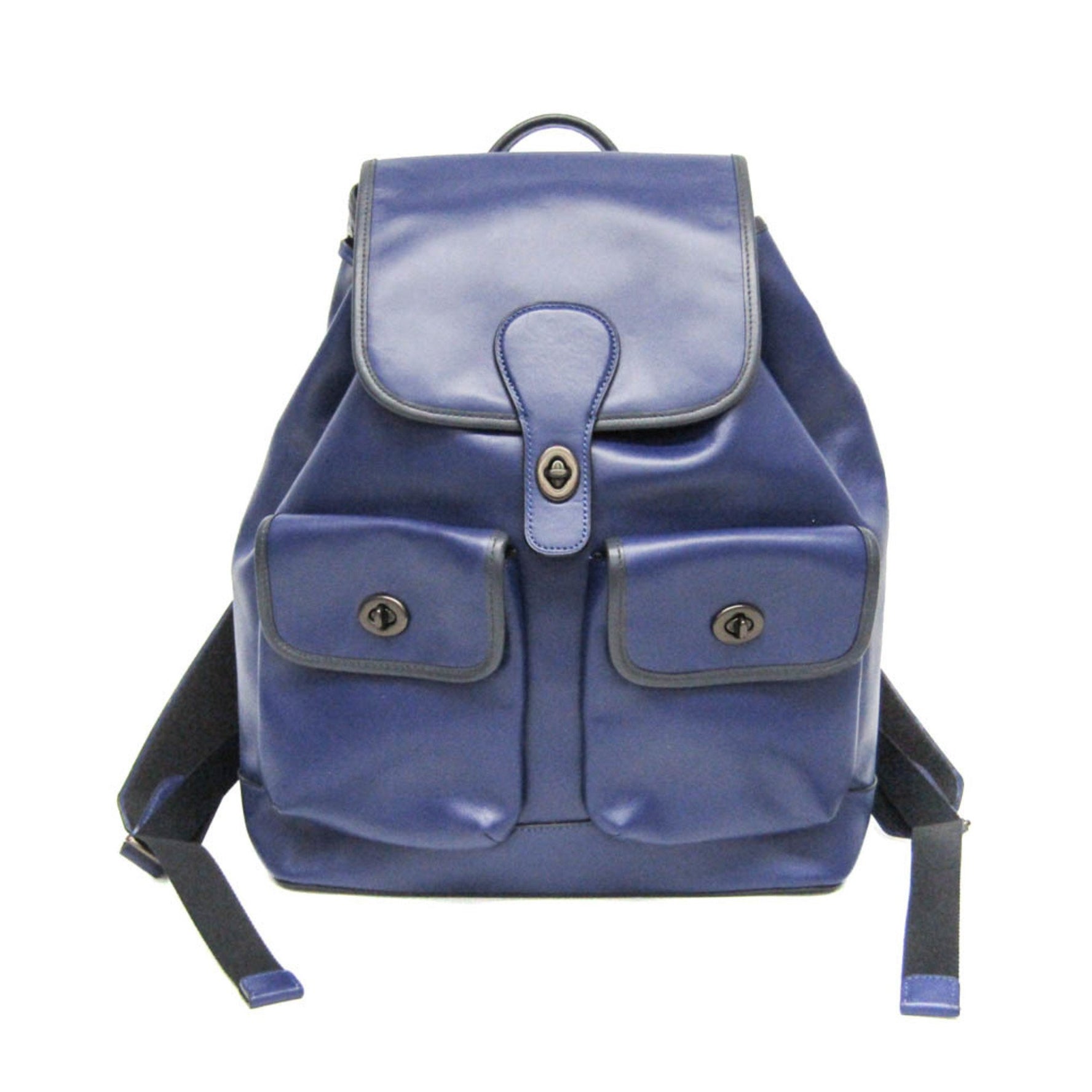 Coach Heritage Leather Backpack