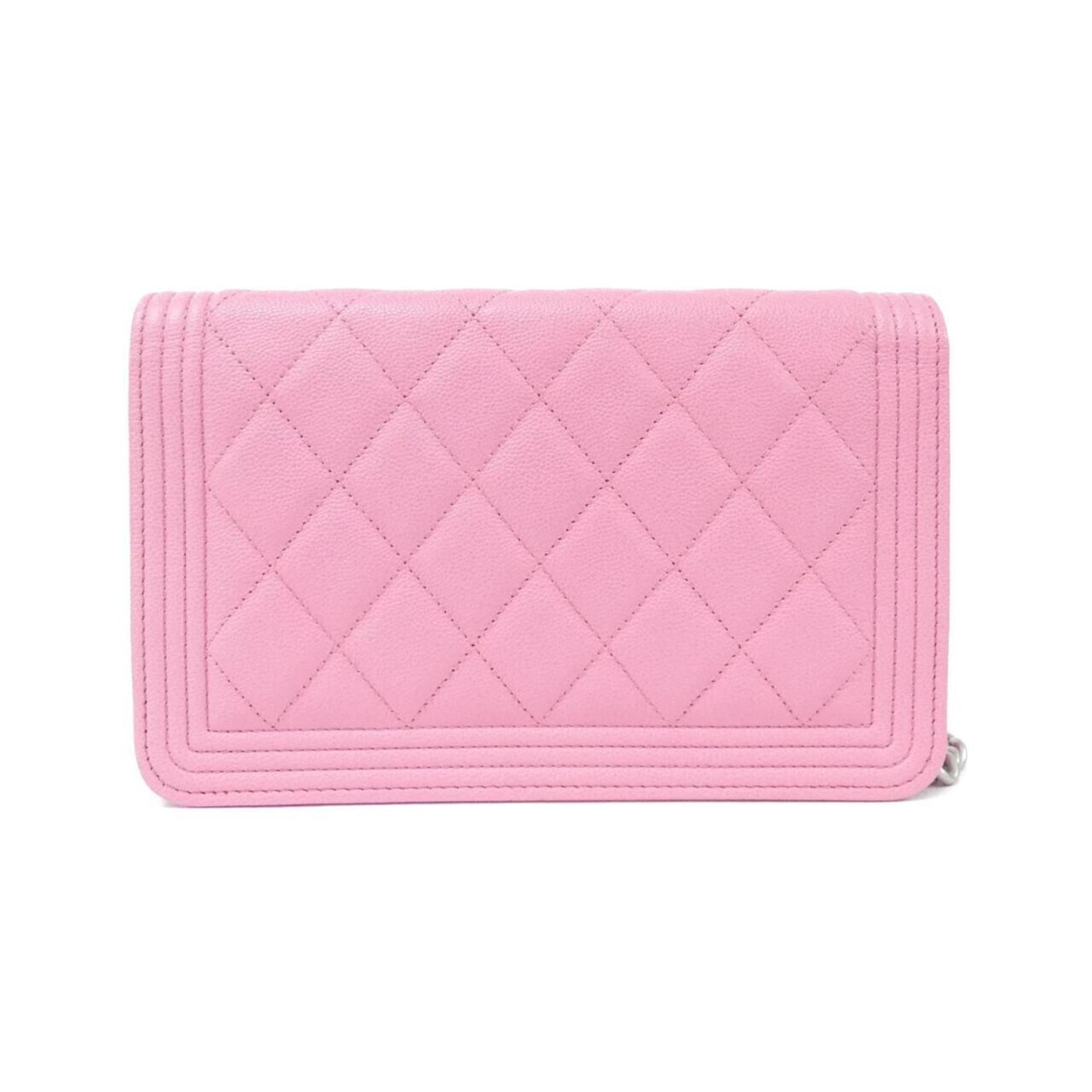 Chanel Boy Line Chain Wallet