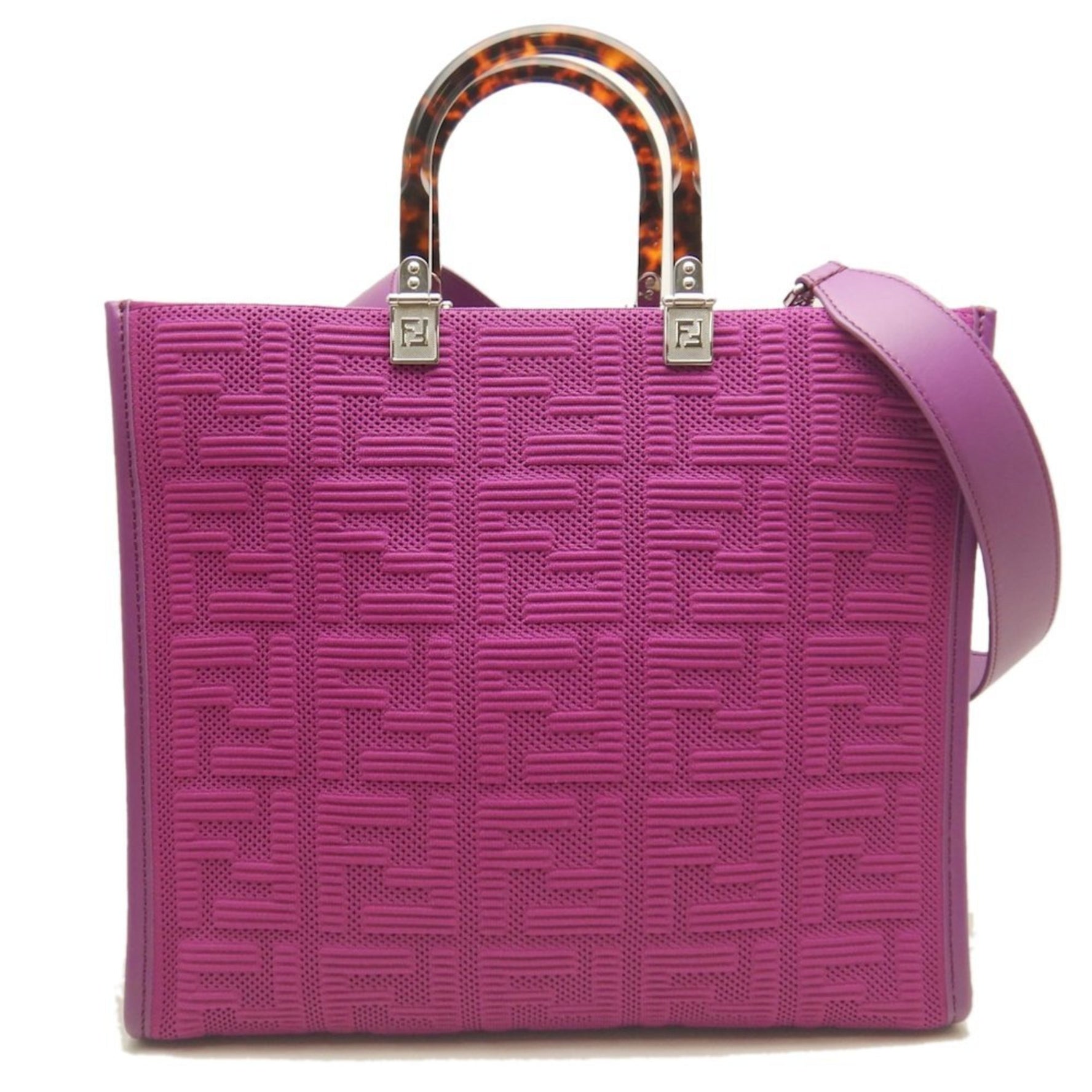 FENDI Sunshine Medium Tote Bag, Canvas