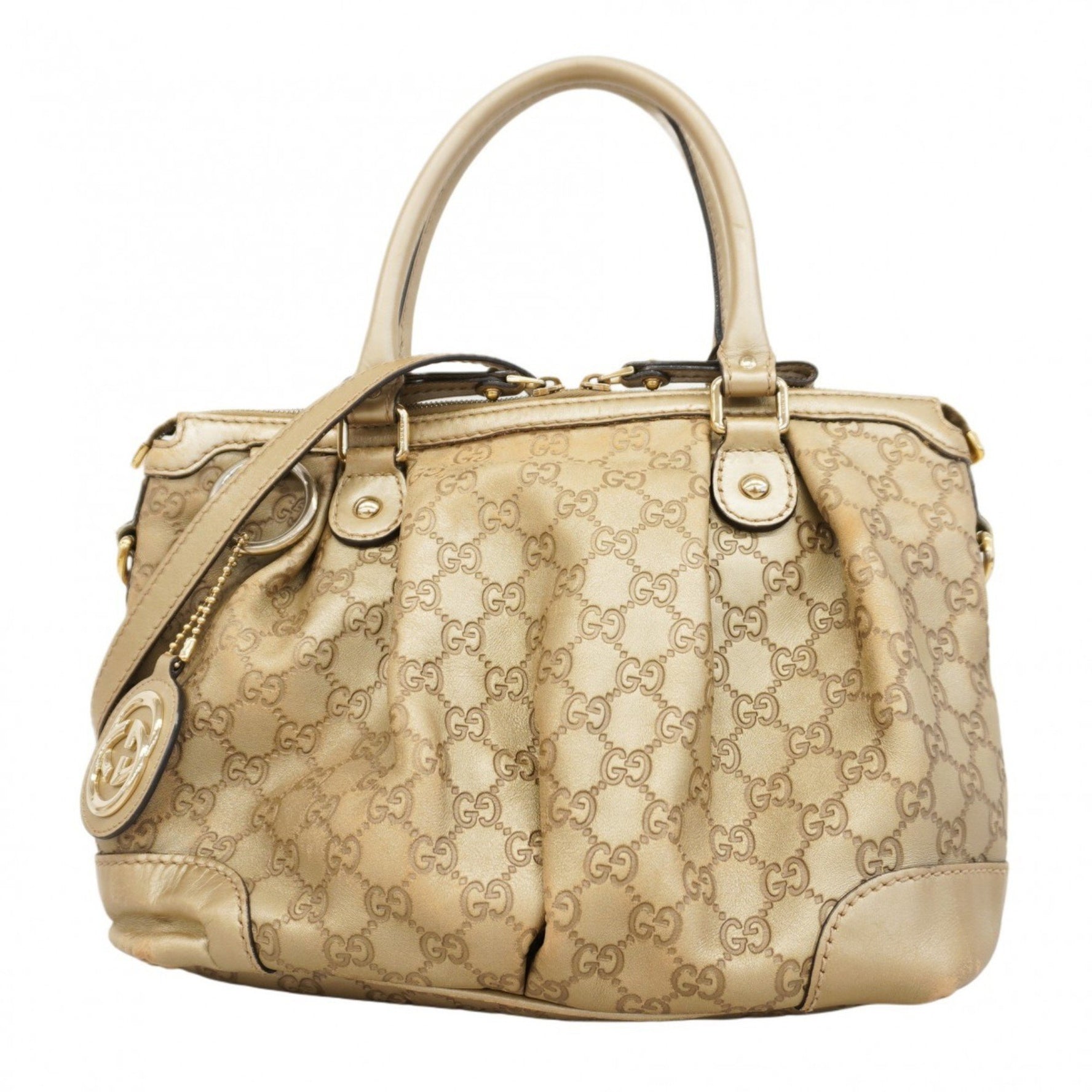 Gucci handbag Guccissima leather bag