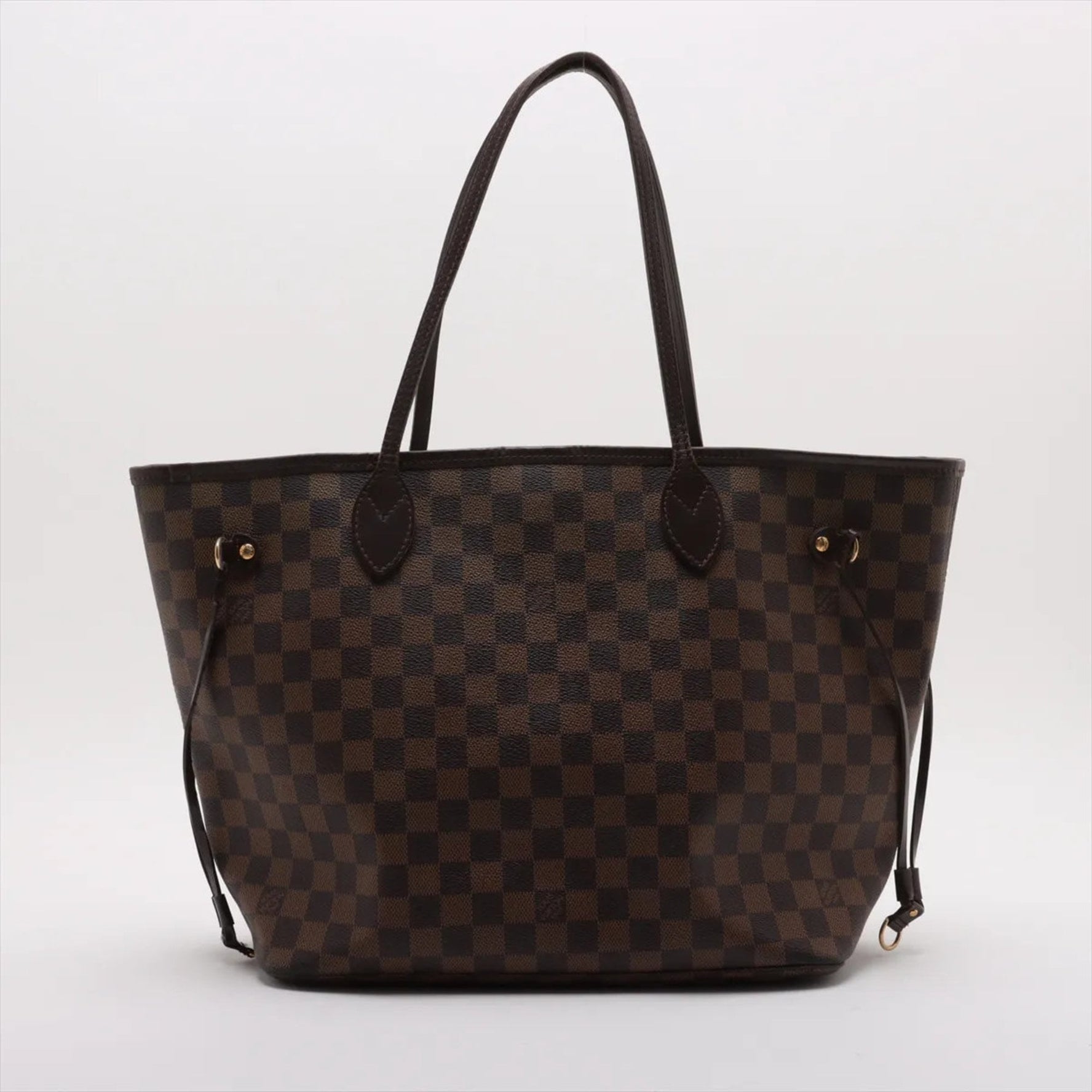Louis Vuitton Damier Neverfull MM Leather Tote Bag, Shoulder Handbag