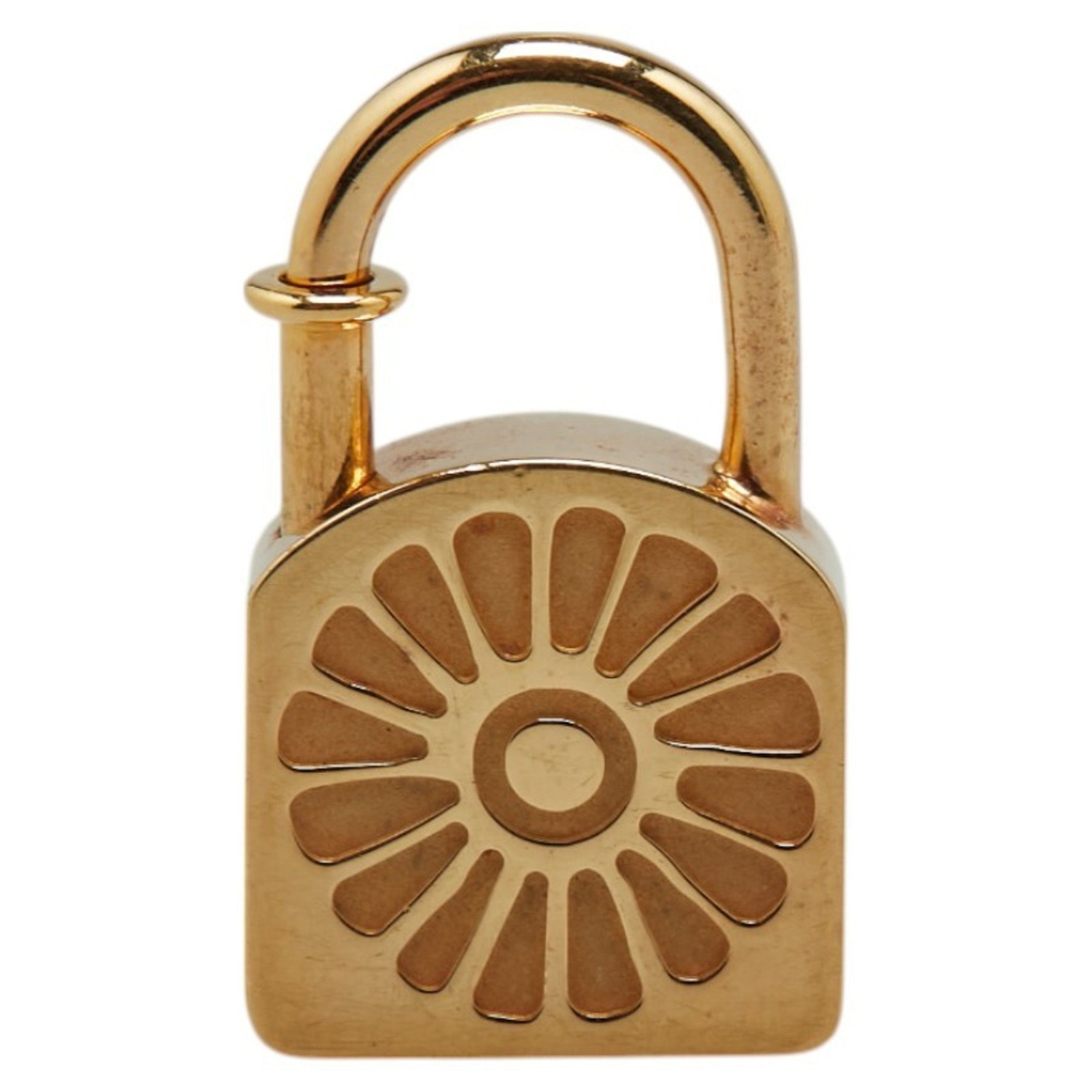 Hermes Sunflower 1994 Limited Edition Padlock Plated Ladies