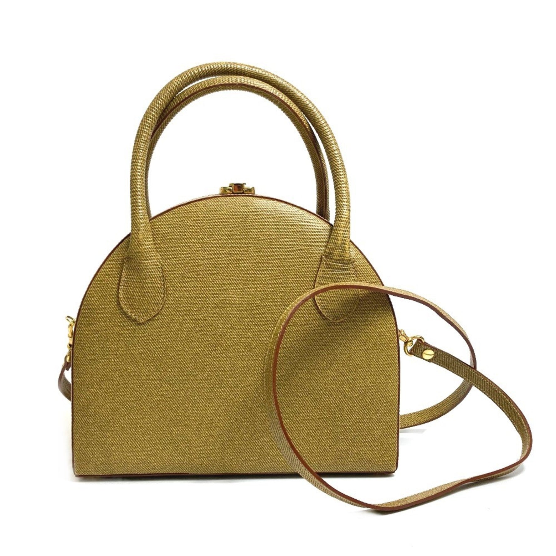 Fendi Shoulder Bag Hand Bag BeigeBased
