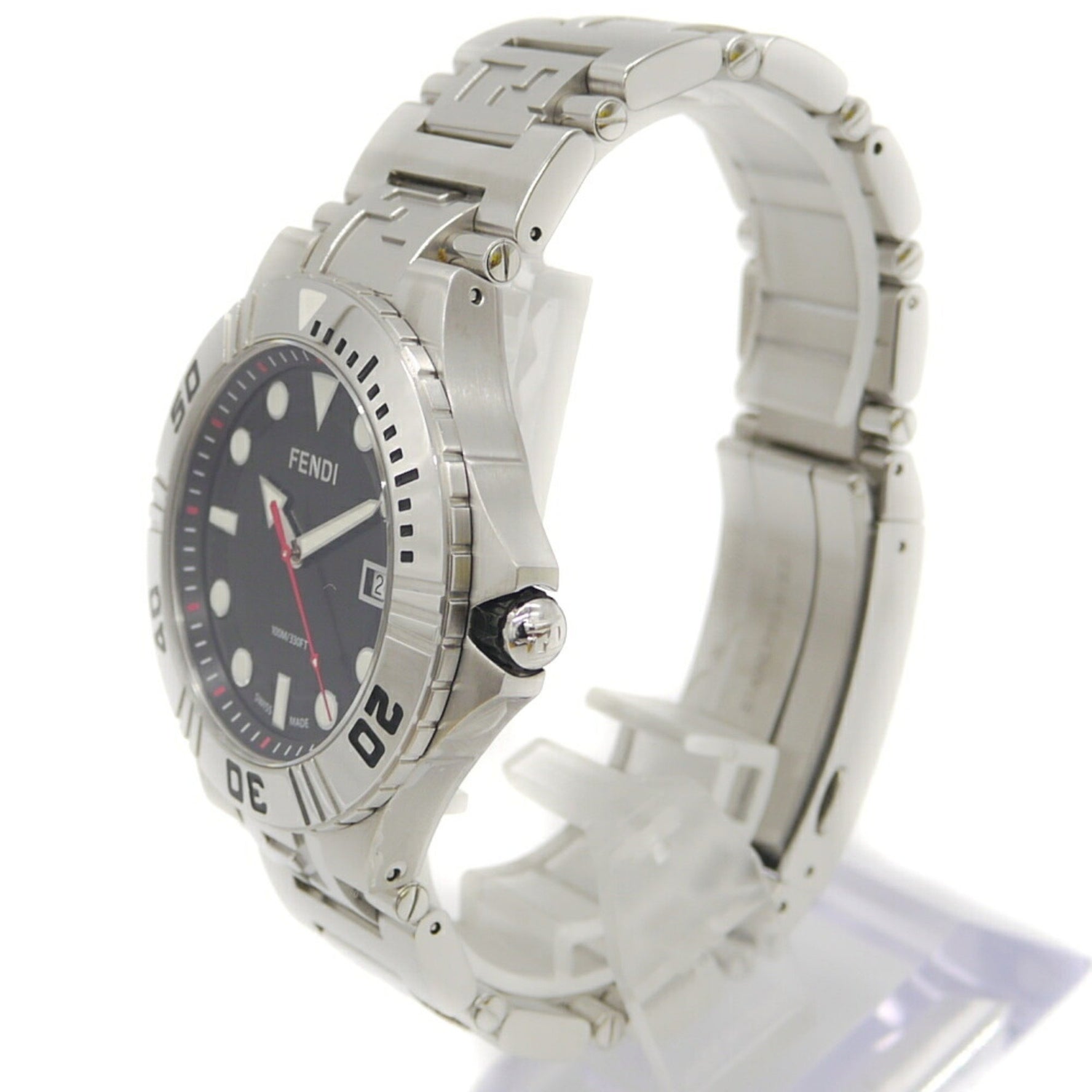 FENDI NAUTICO Quartz Watch with Black Dial