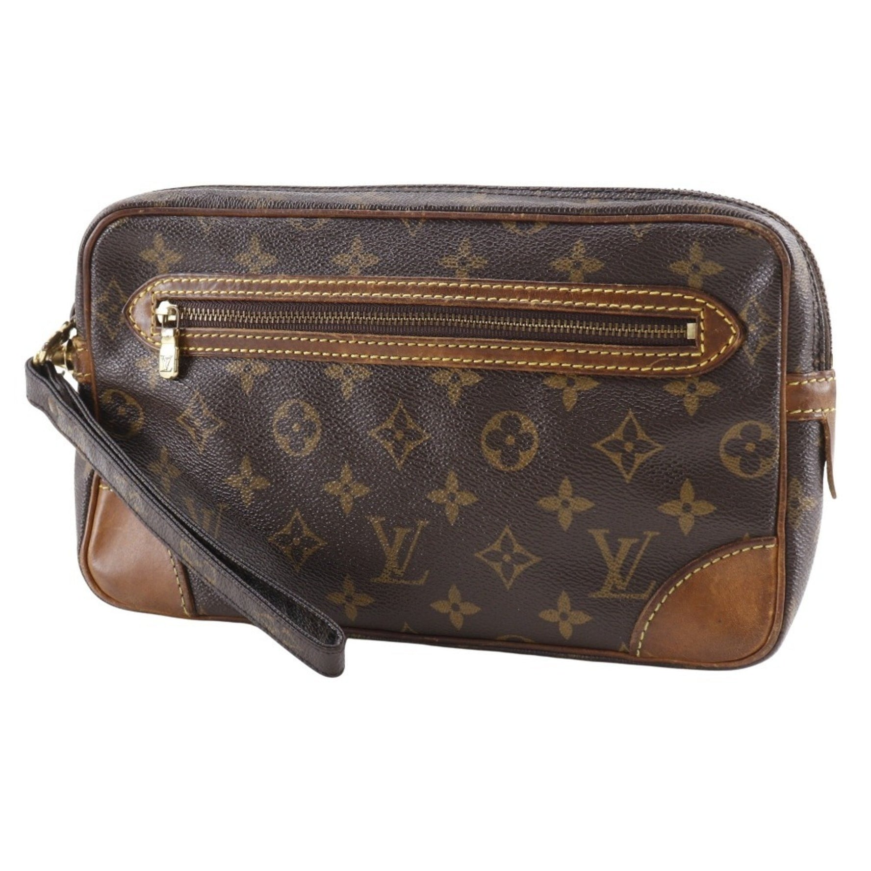 Louis Vuitton Marly Dragonne Second Bag Monogram Canvas 1996 Unisex