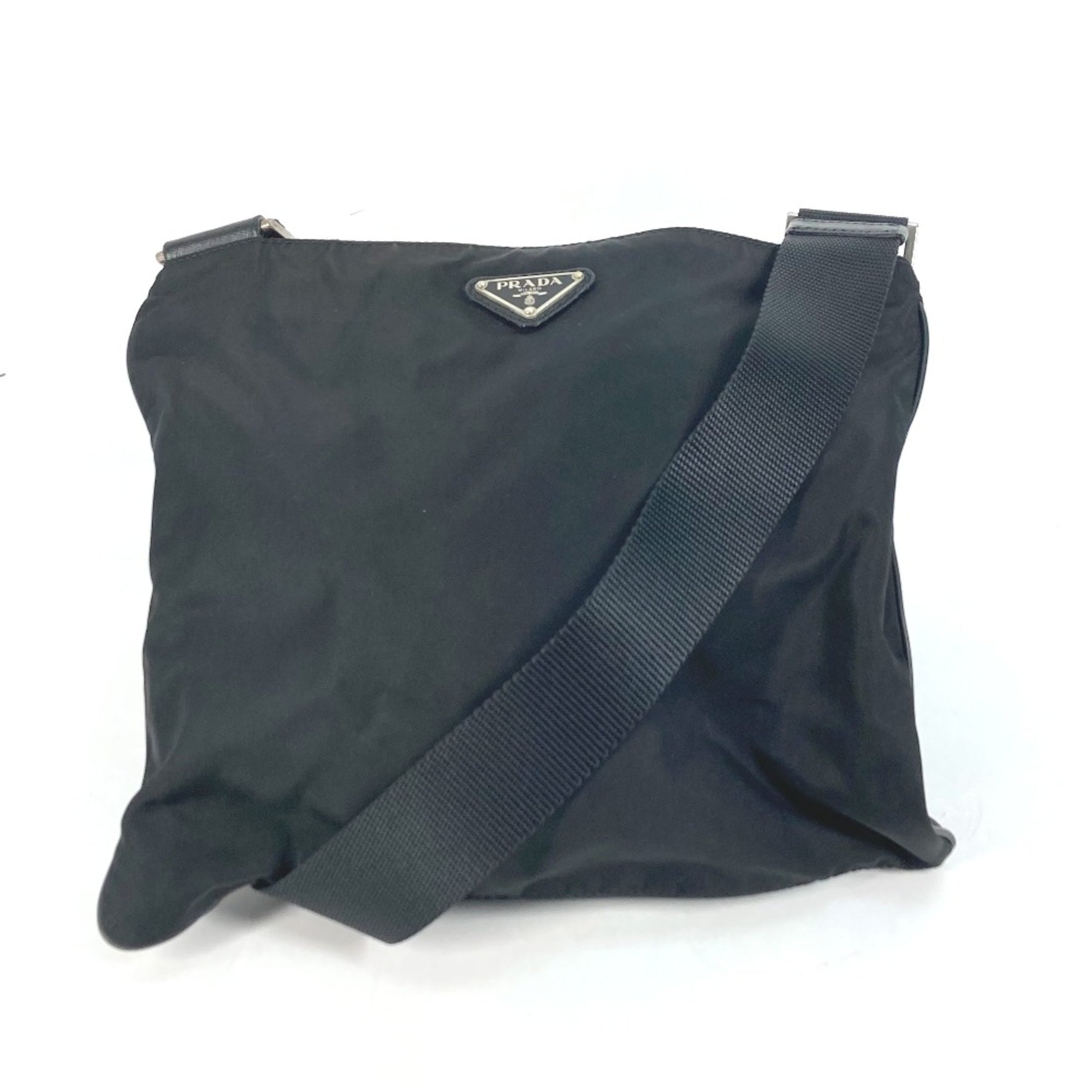PRADA Crossbody Pochette bag flat Shoulder Bag