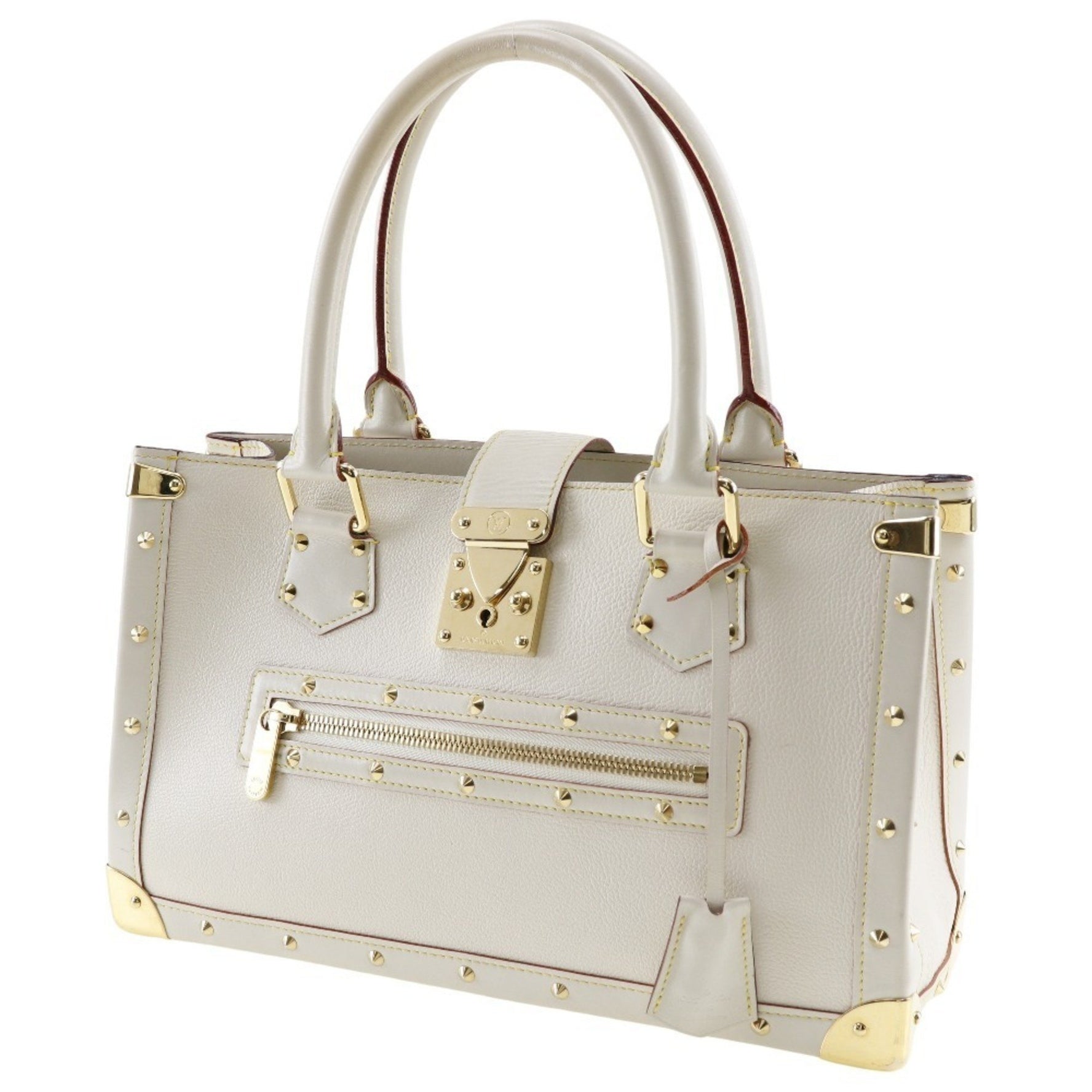 Louis Vuitton Fabreau Handbag Suhari Line Goatskin Bron 2004 Flap