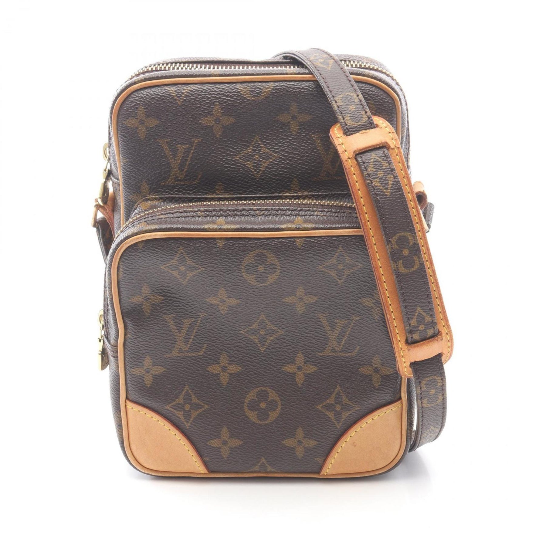 Louis Vuitton Amazon Shoulder Bag, PVC-Coated Canvas and Leather, Monogram