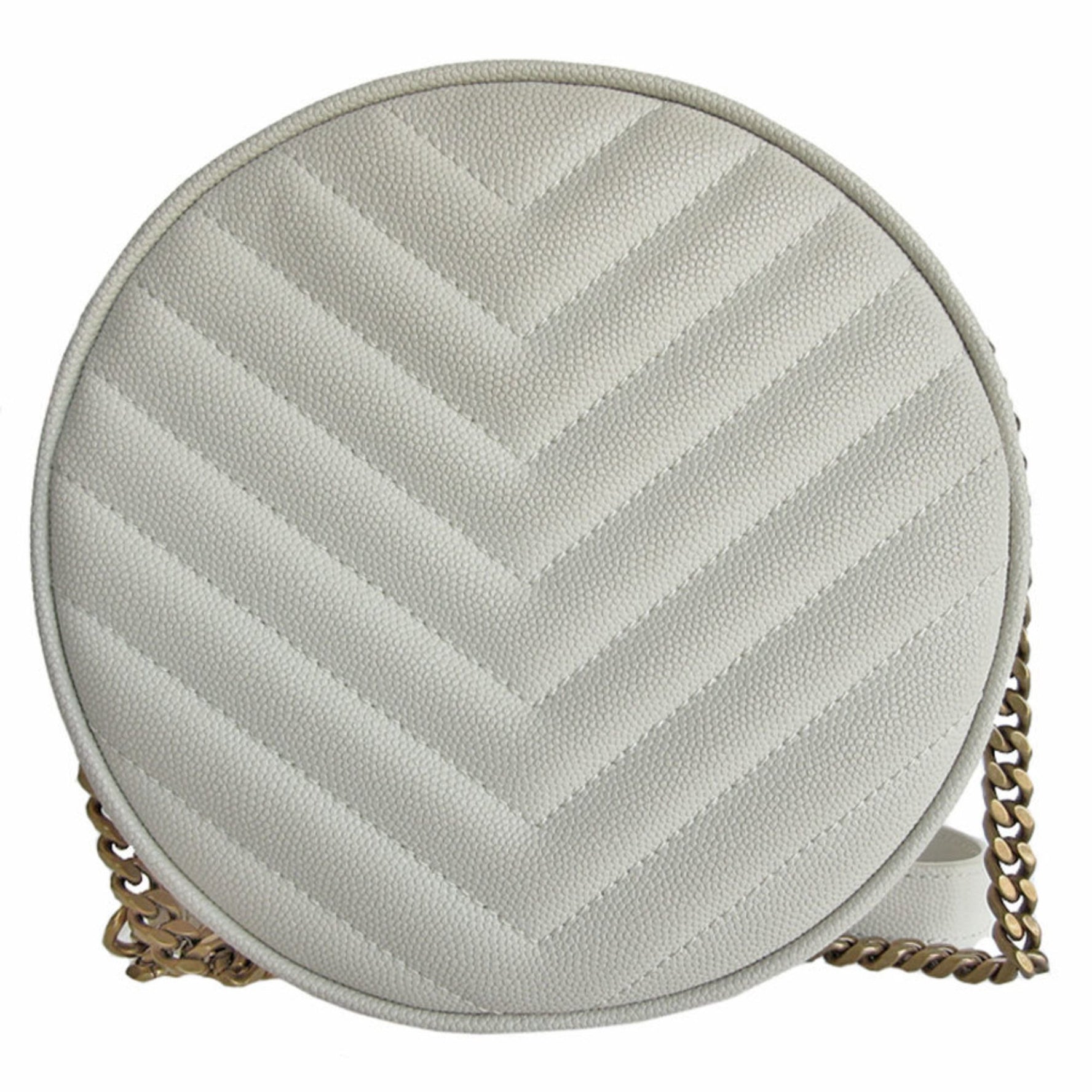 Saint Laurent shoulder bag leather gold