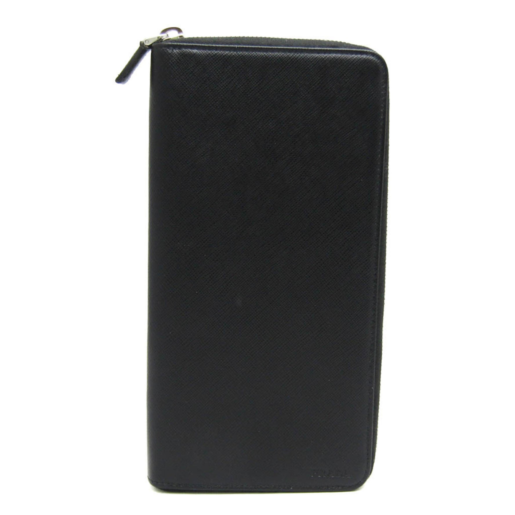 Prada Men,Women Saffiano Long Wallet (bi-fold)