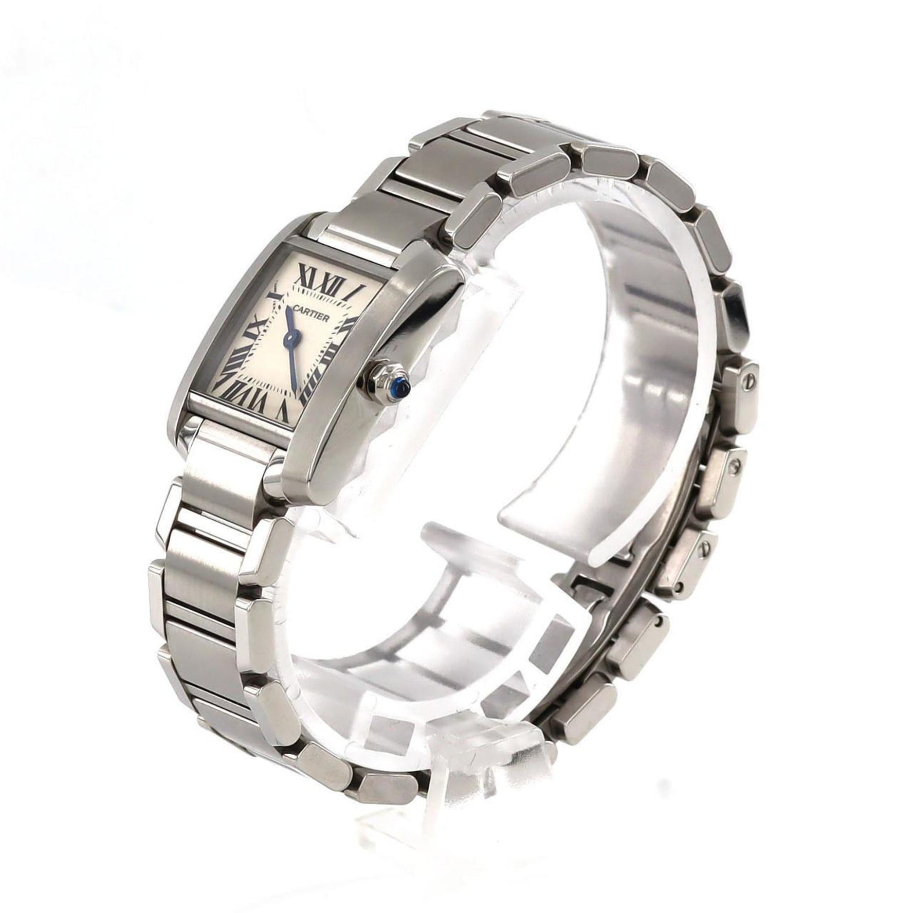 Cartier Tank Francaise SM SS Wristwatch Quartz