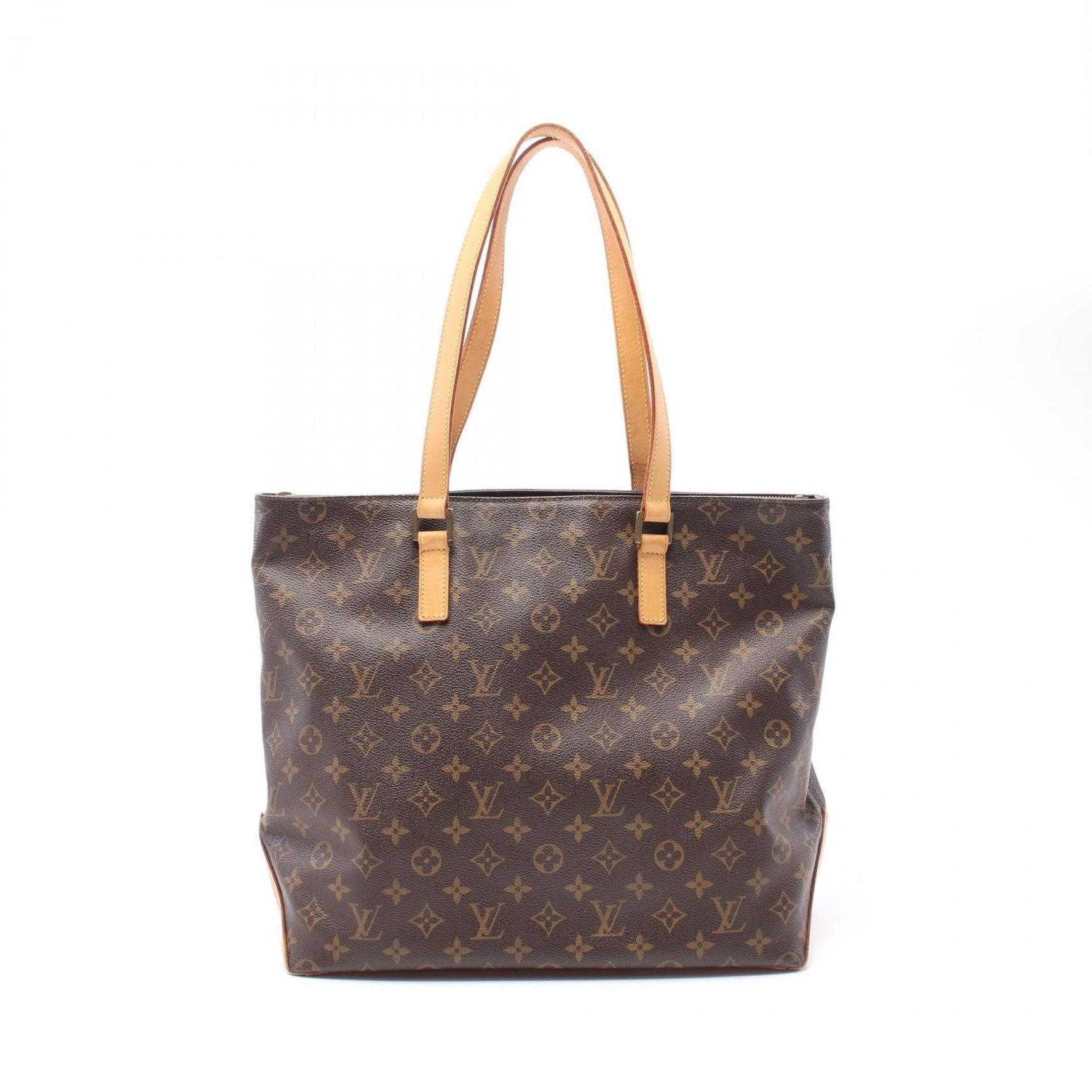 Louis Vuitton Cabas Maison Tote Bag Coated Canvas Leather Monogram