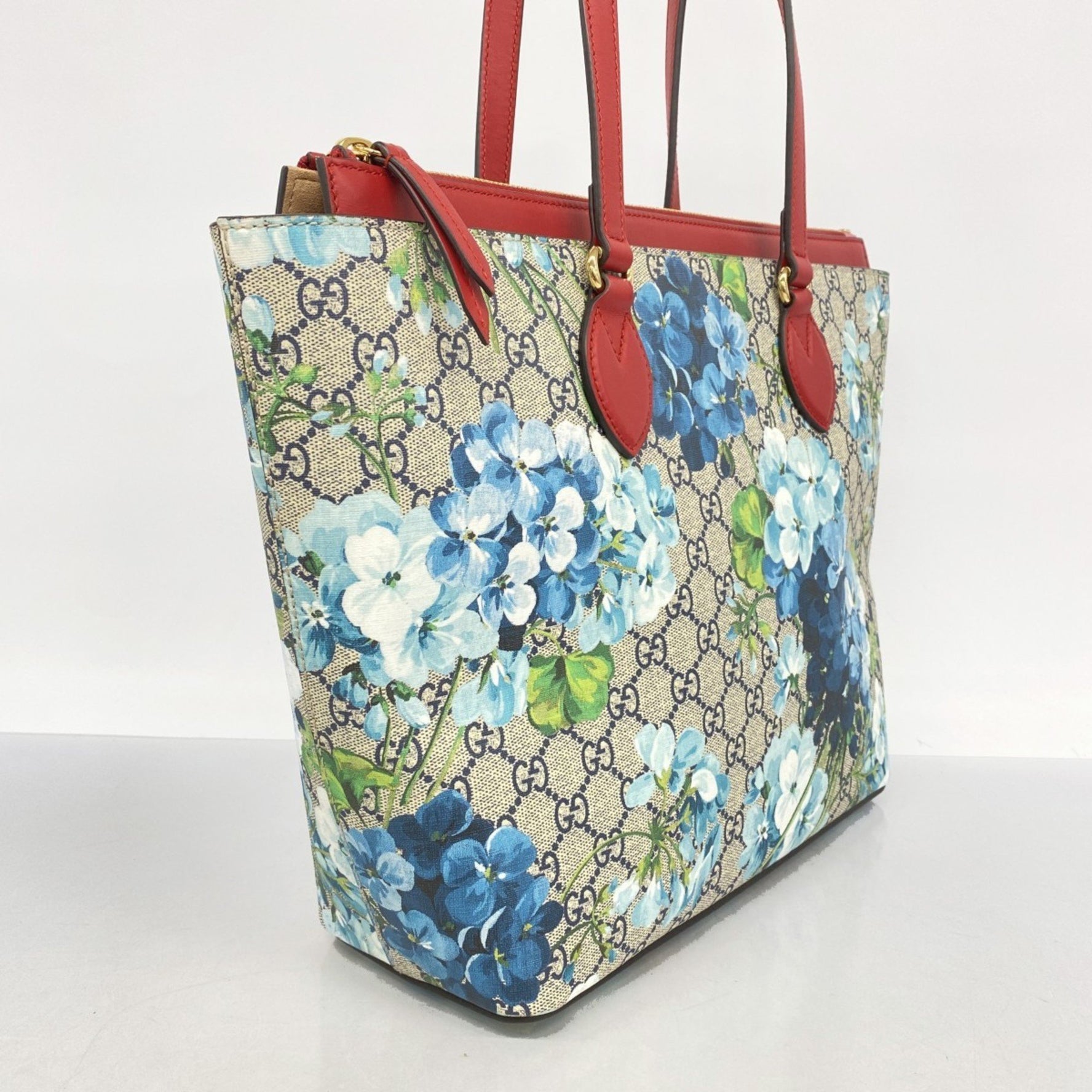Gucci GG Blooms handbag beige red