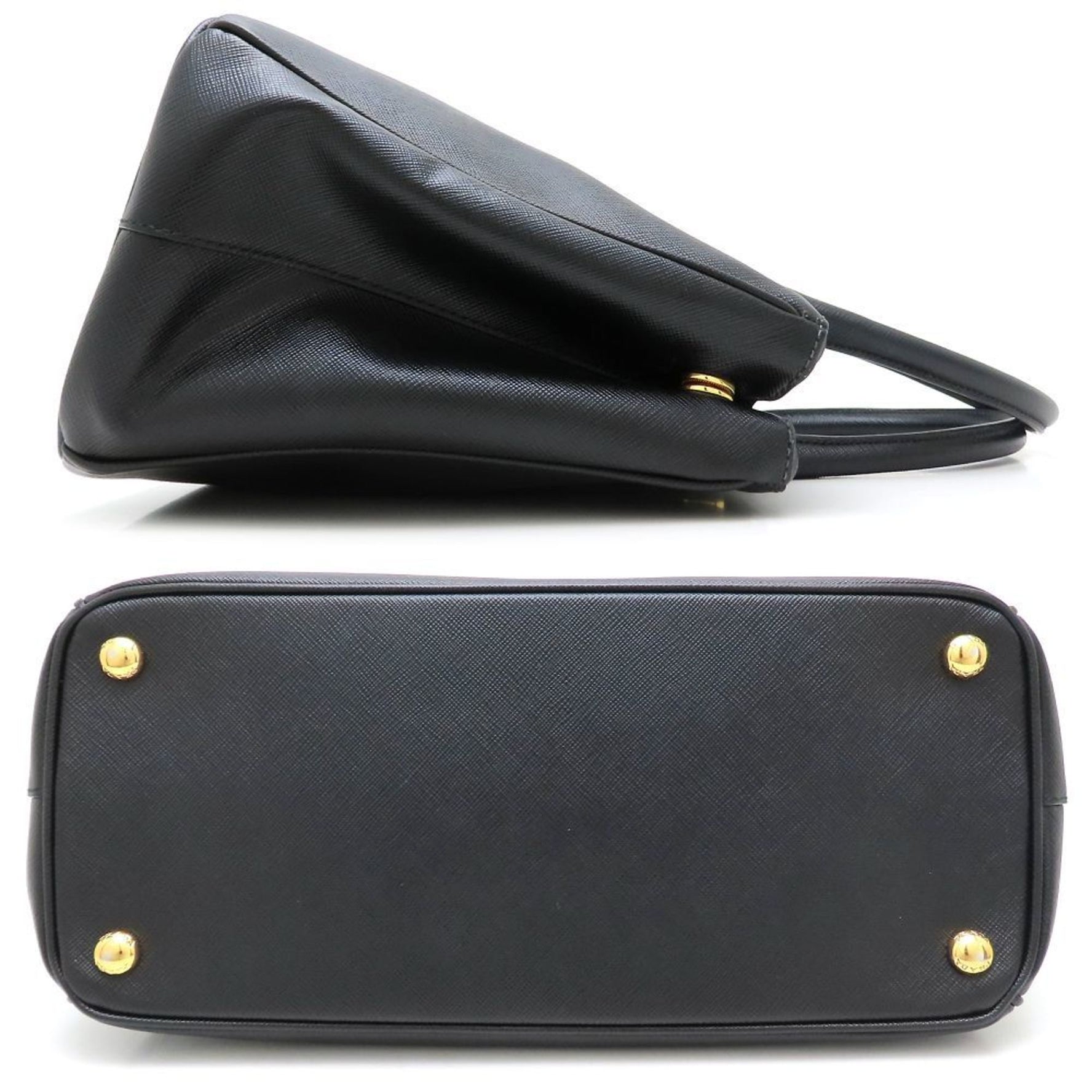 PRADA Handbag Saffiano Leather