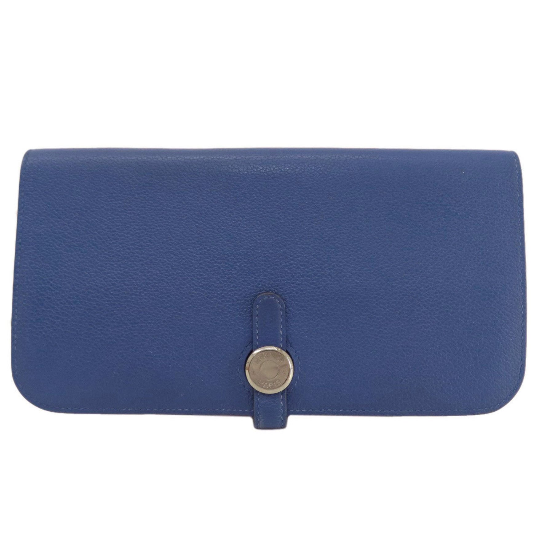 Hermes Dogon Long Wallet Calf Leather