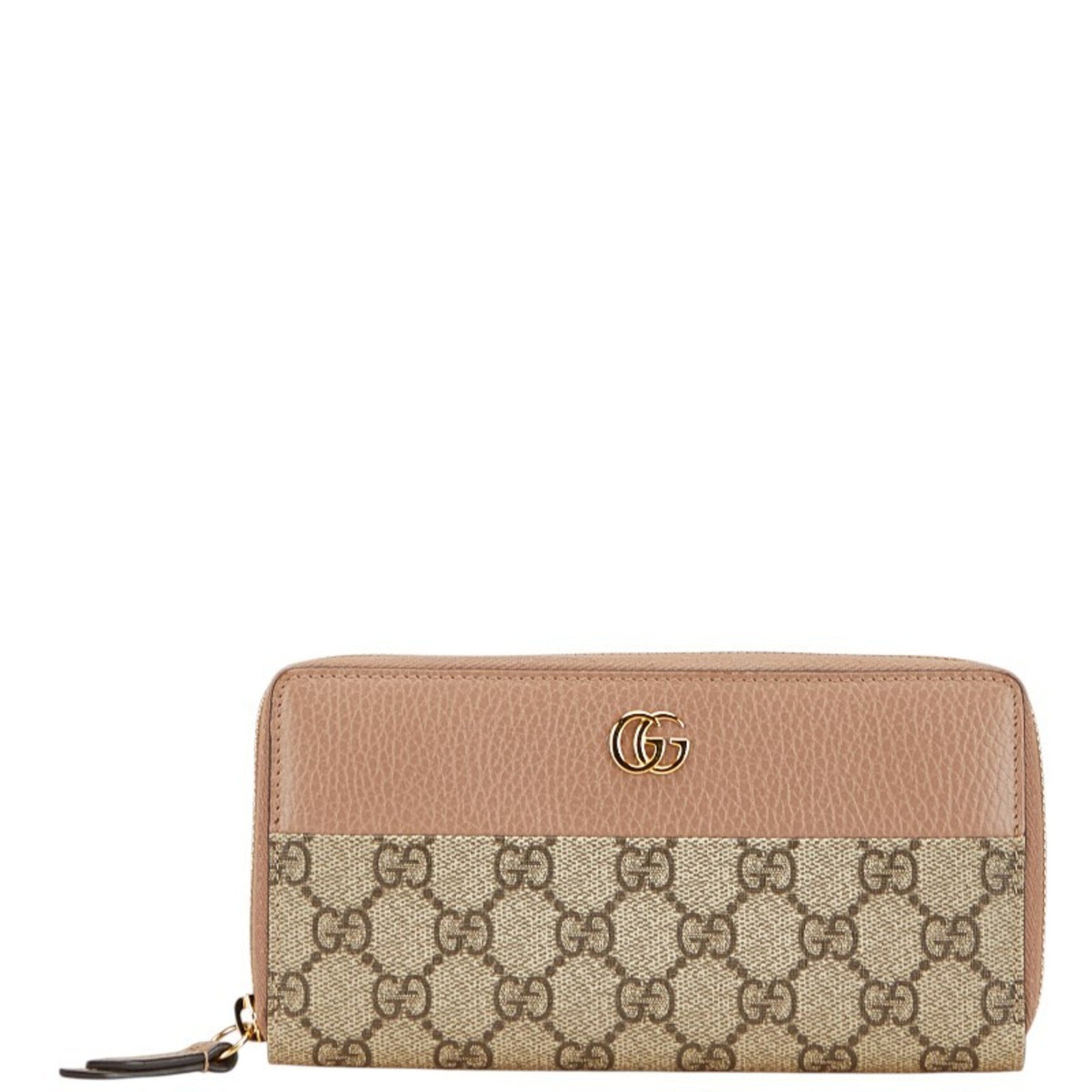 Gucci GG Marmont Zip-Around Long Wallet Leather