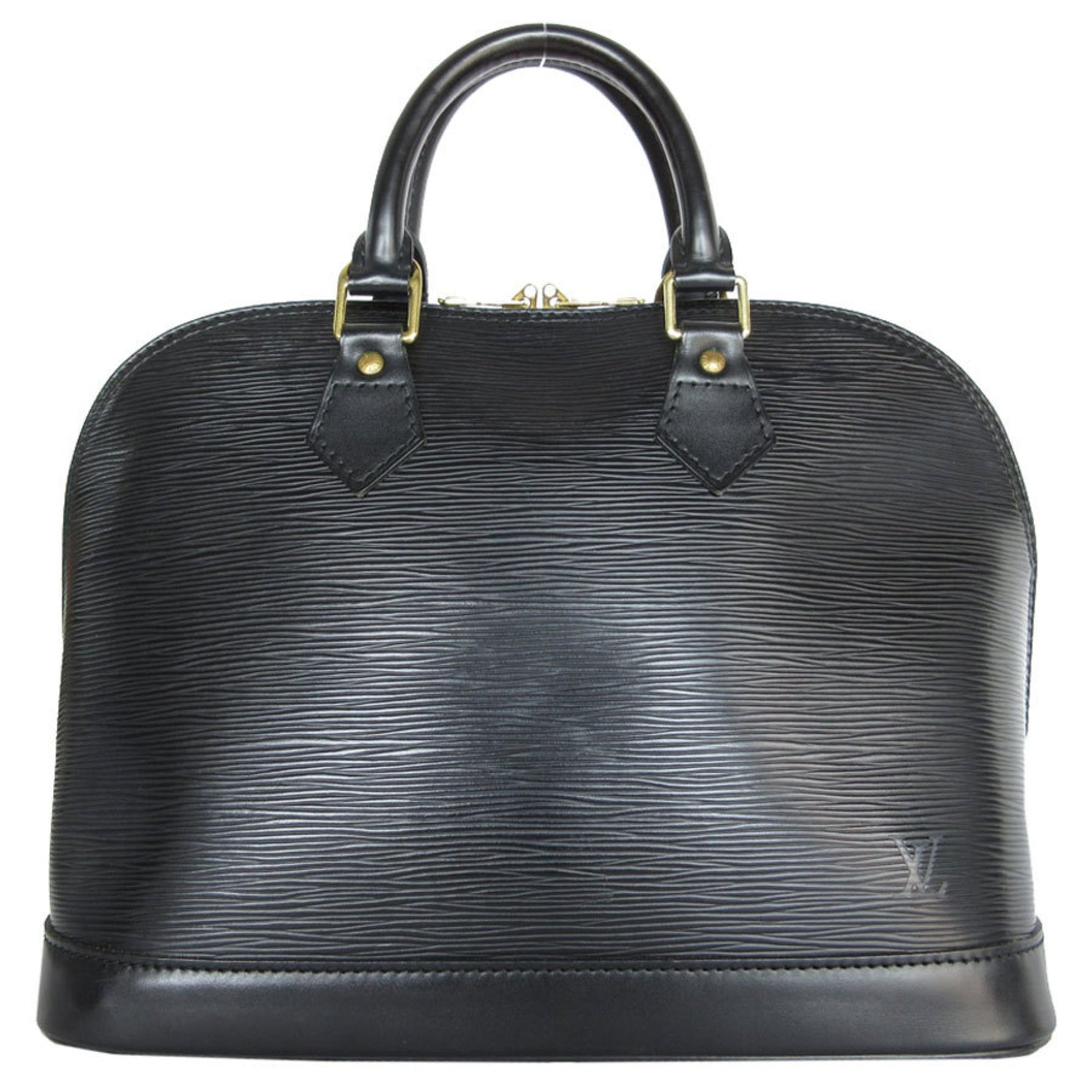 Louis Vuitton Handbag Epi Alma Leather Gold