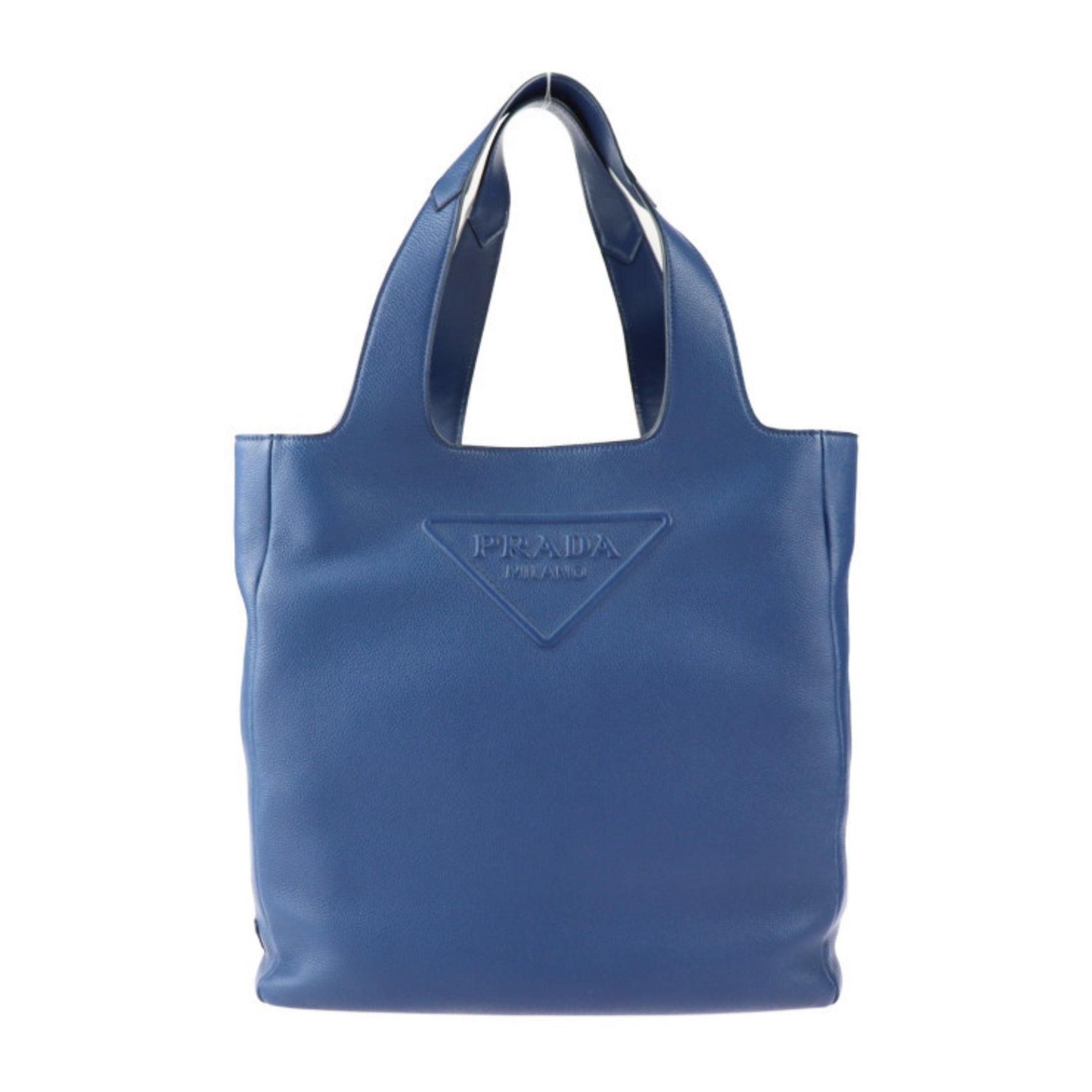 PRADA VITELLO DAINO tote bag leather Vitello