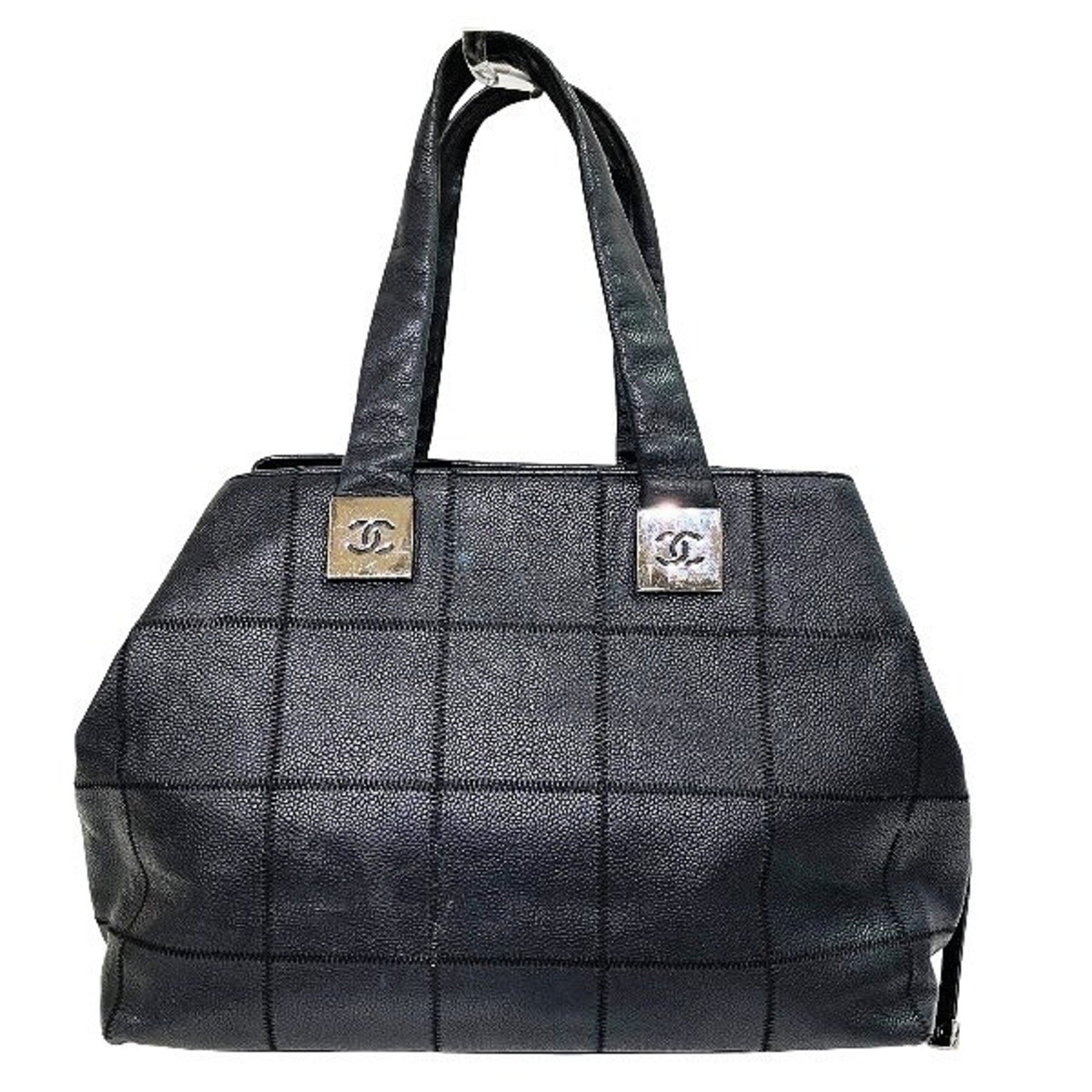 CHANEL Chocolate Bar Tote Bag