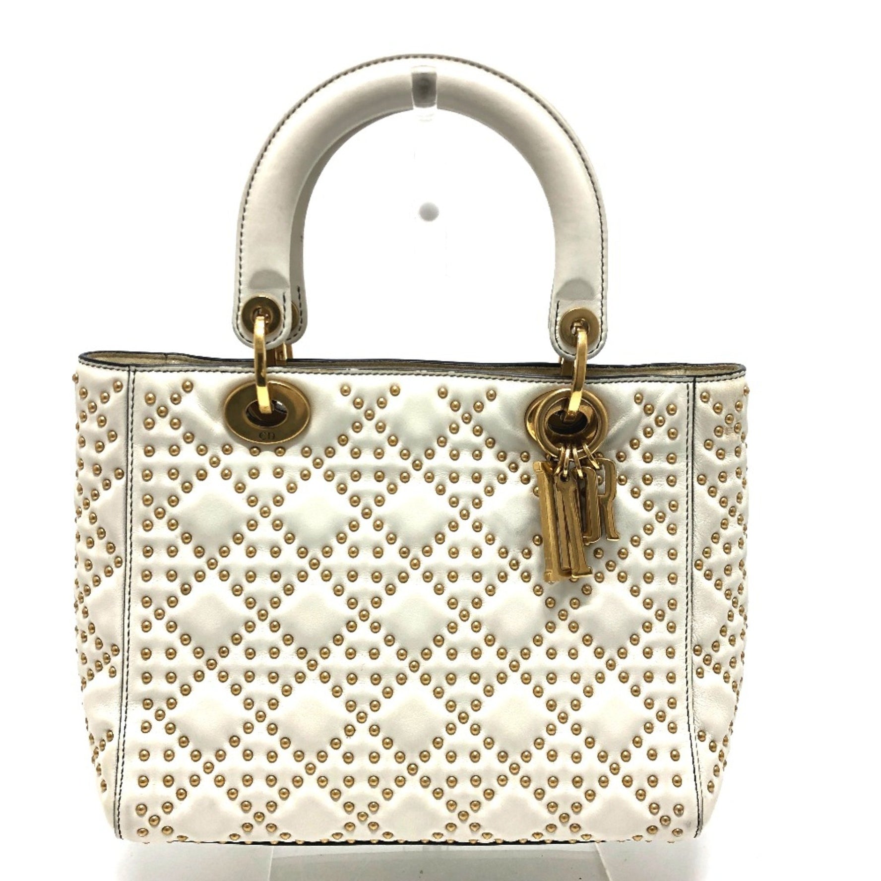 Christian Dior Cannage Bag Lady Hand Bag