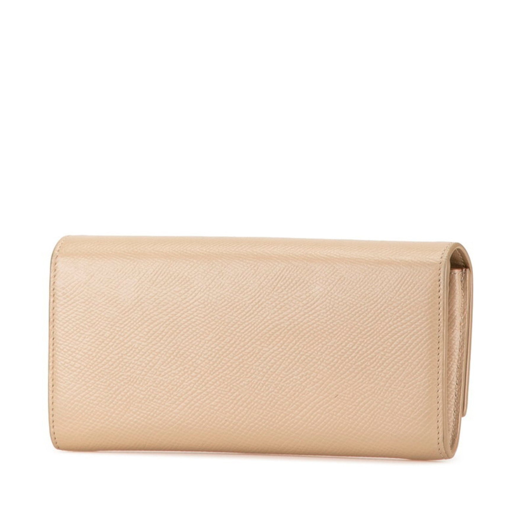 Celine Large Flap Wallet Long Leather