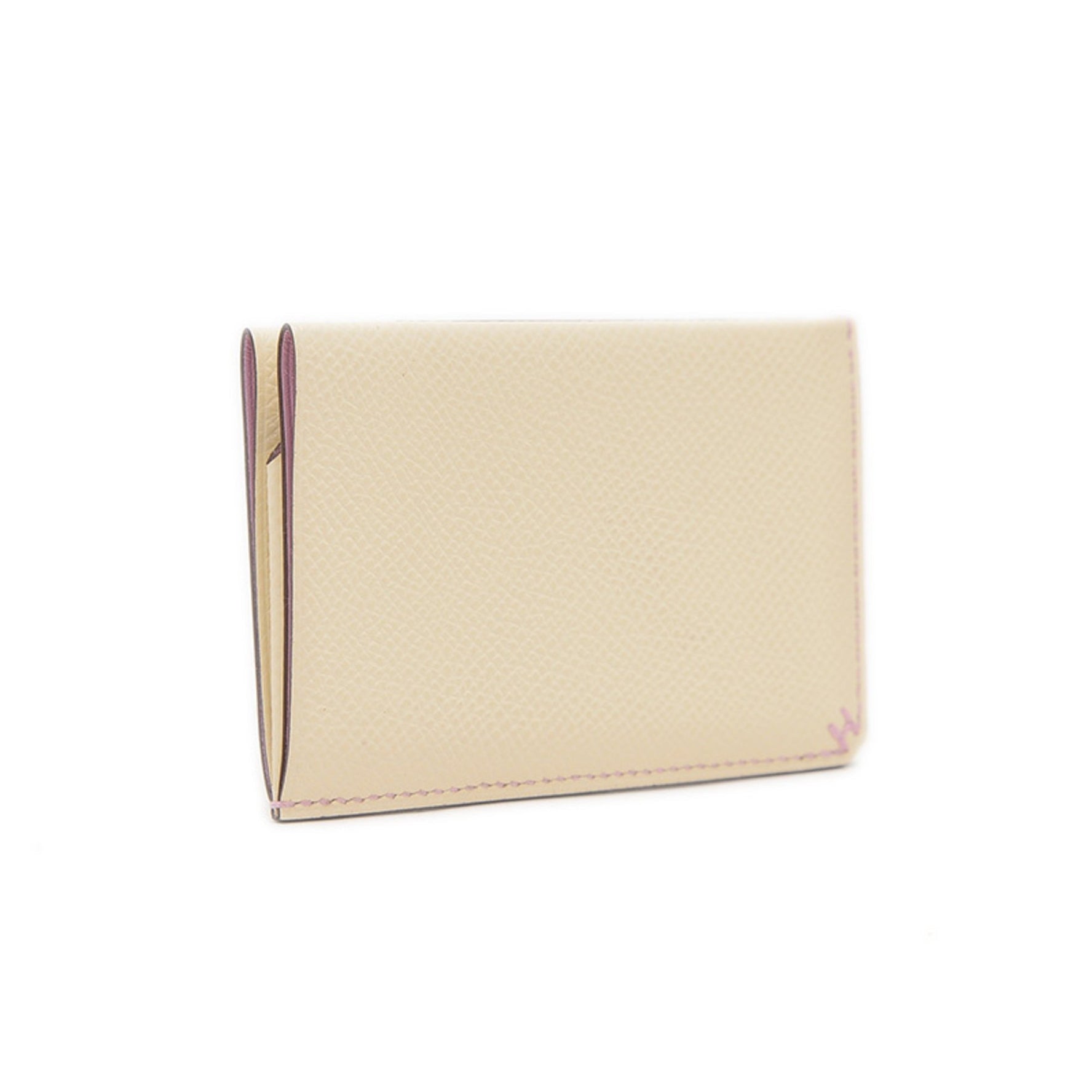 Hermes Hermès Serie Business Card Case, Epson Nata Mauve Silvestre, U Stamp