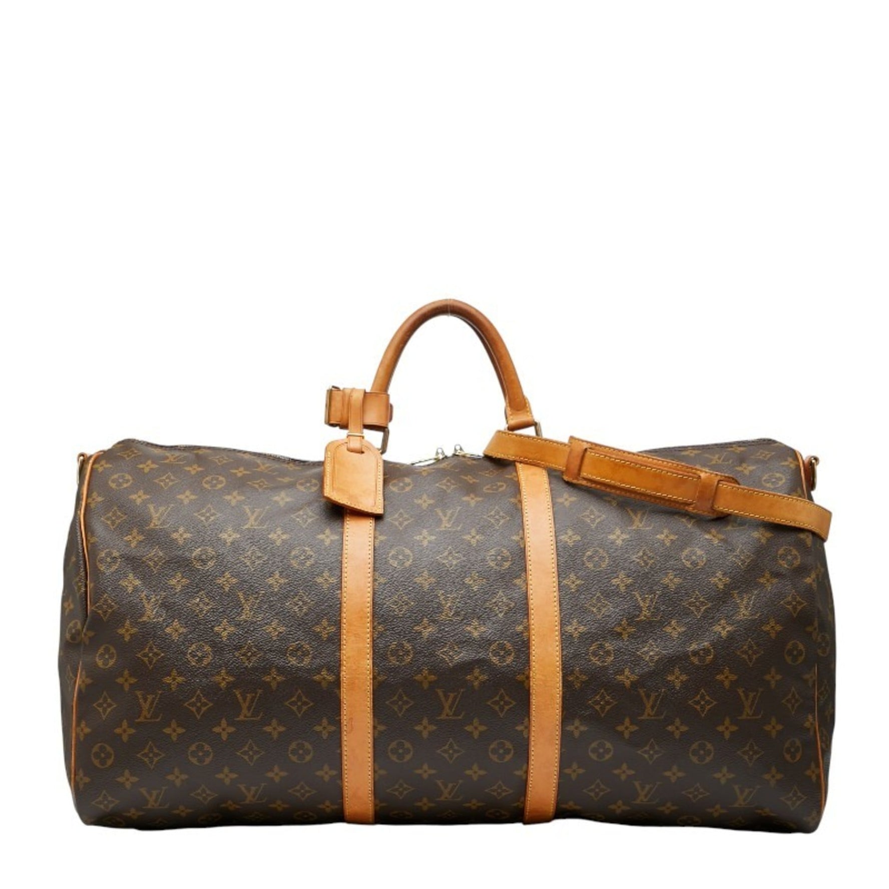 Louis Vuitton Monogram Keepall Bandouliere 60 Boston/Shoulder Bag, Leather