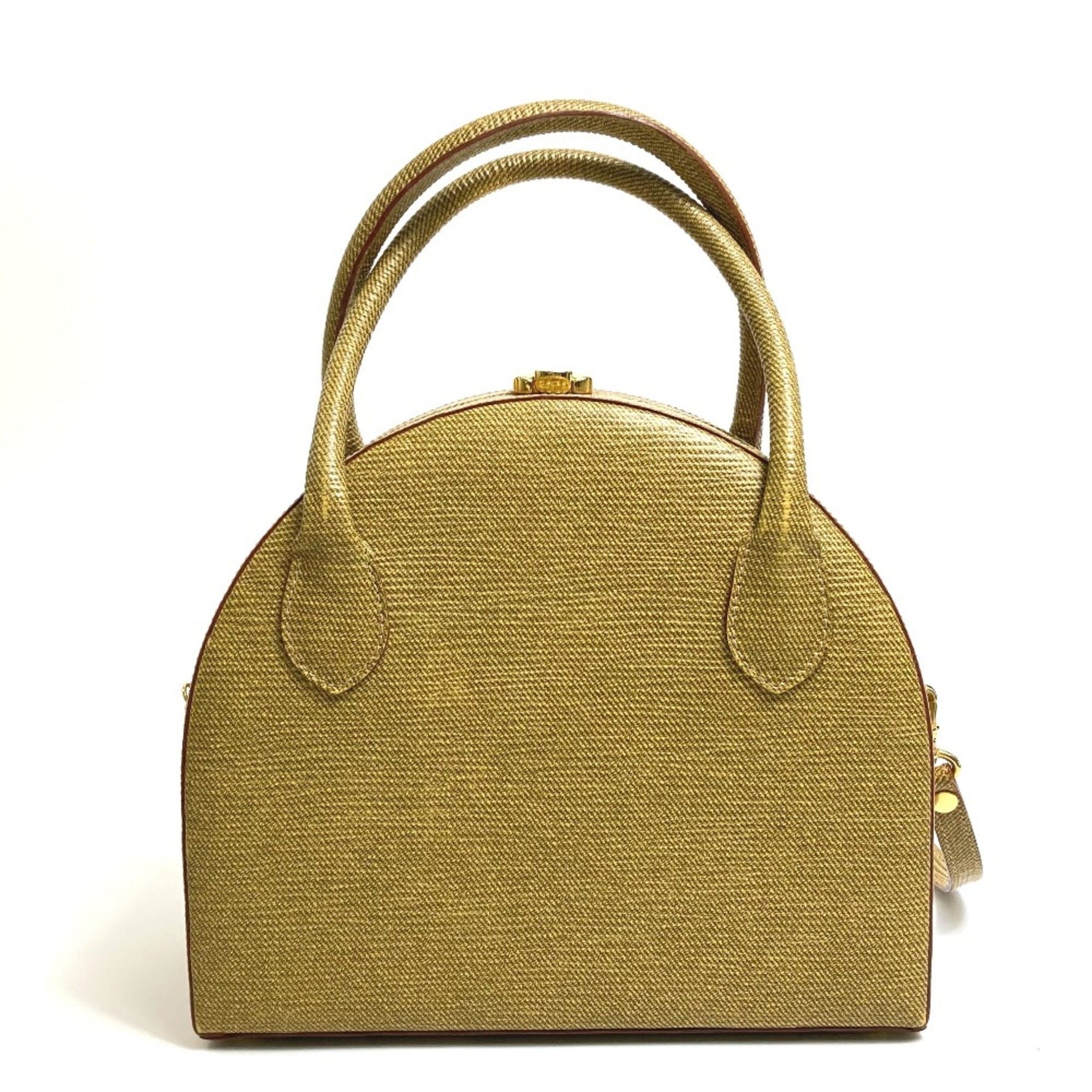 Fendi Shoulder Bag Hand Bag BeigeBased