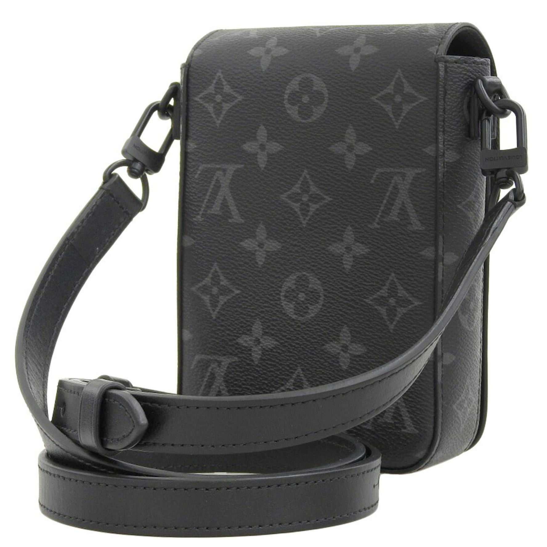 Louis Vuitton Monogram Eclipse S Rock Vertical Wearable Wallet
