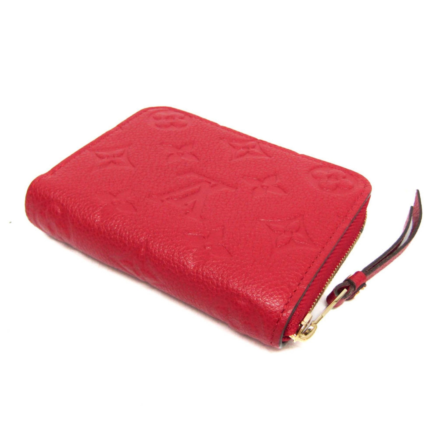 Louis Vuitton Monogram Empreinte Zippy Coin Purse Monogram Empreinte Coin Purse/coin Case