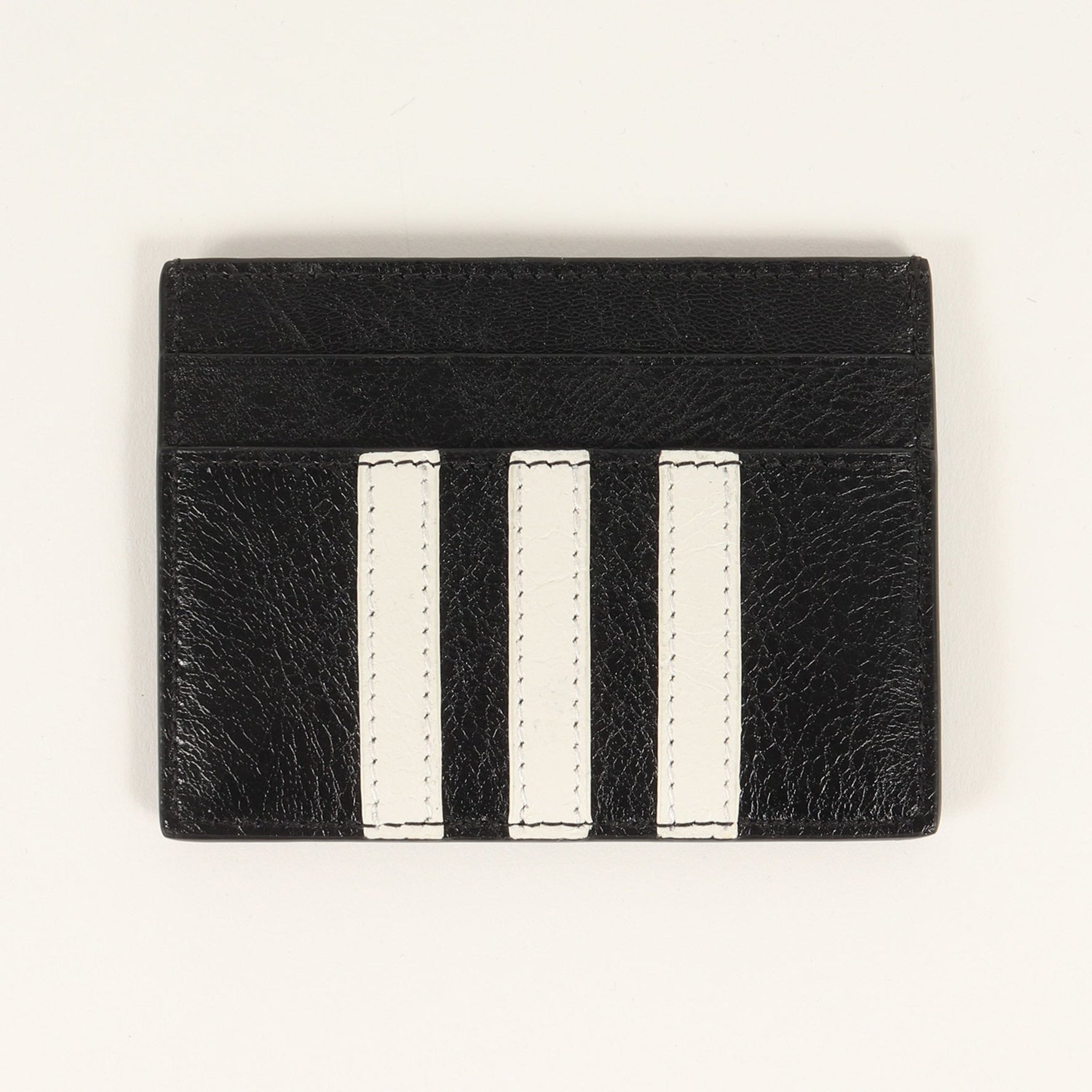 BALENCIAGA adidas Trefoil Leather Card Case Collaboration