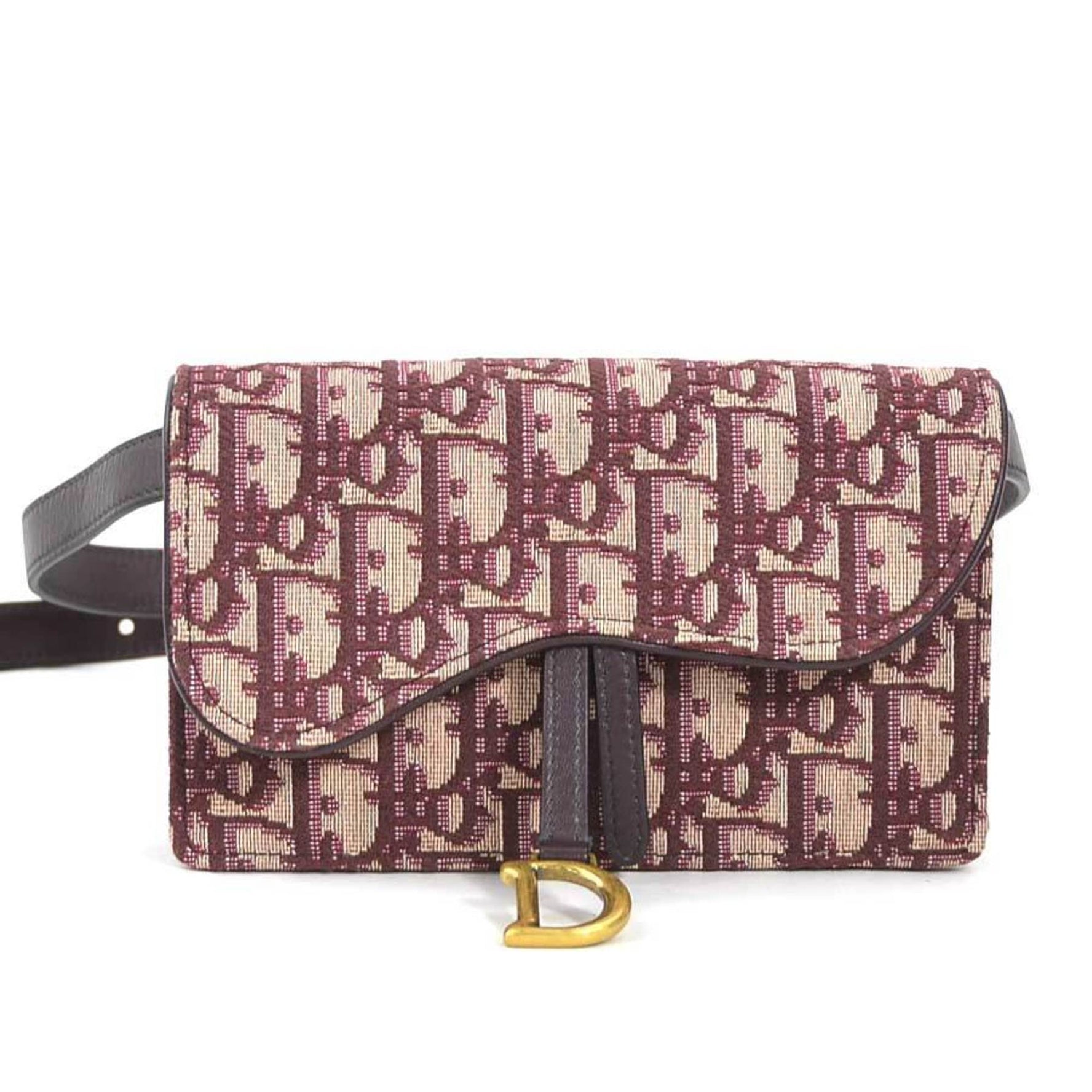 Christian Dior waist bag, belt Trotter canvas, leather