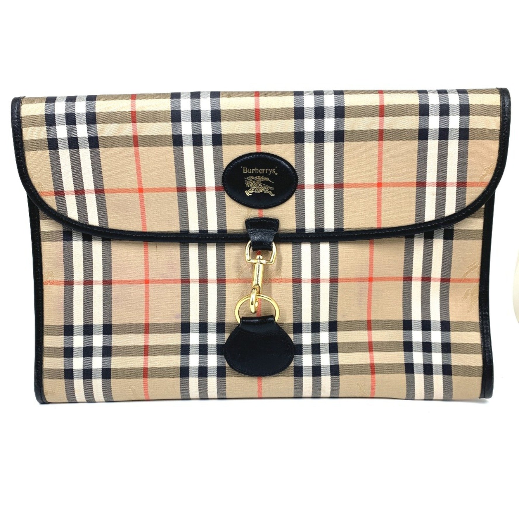Burberry Check bag pouch Clutch bag
