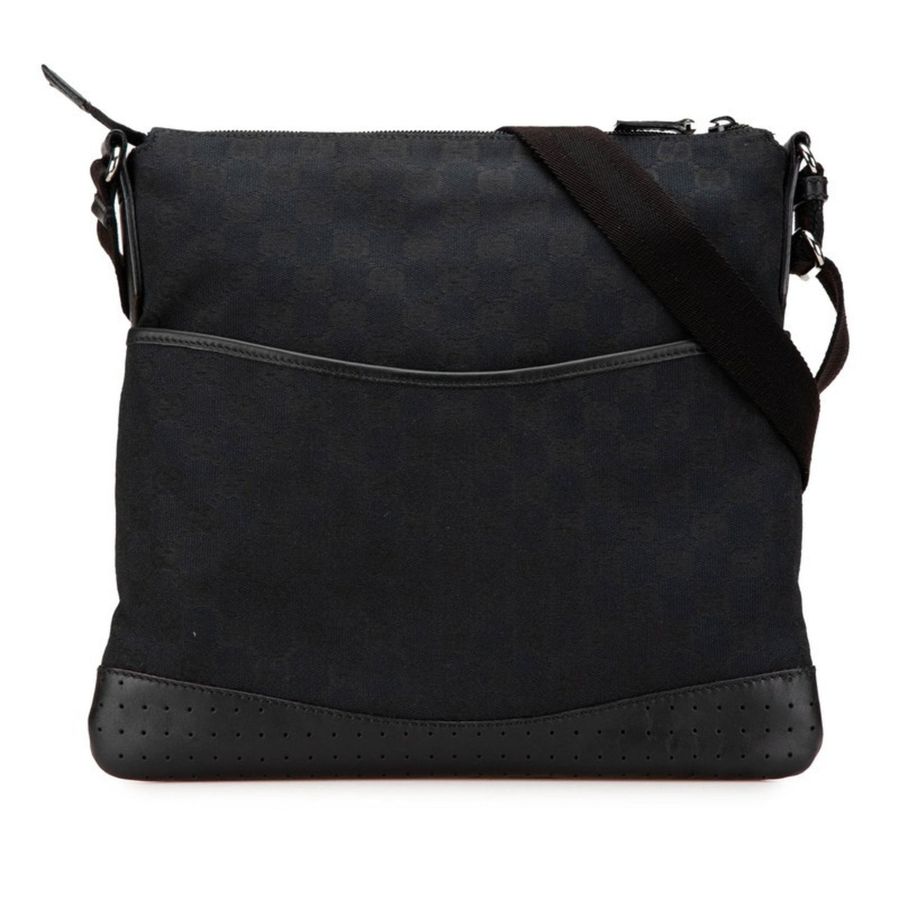 Gucci GG Canvas Shoulder Bag Leather