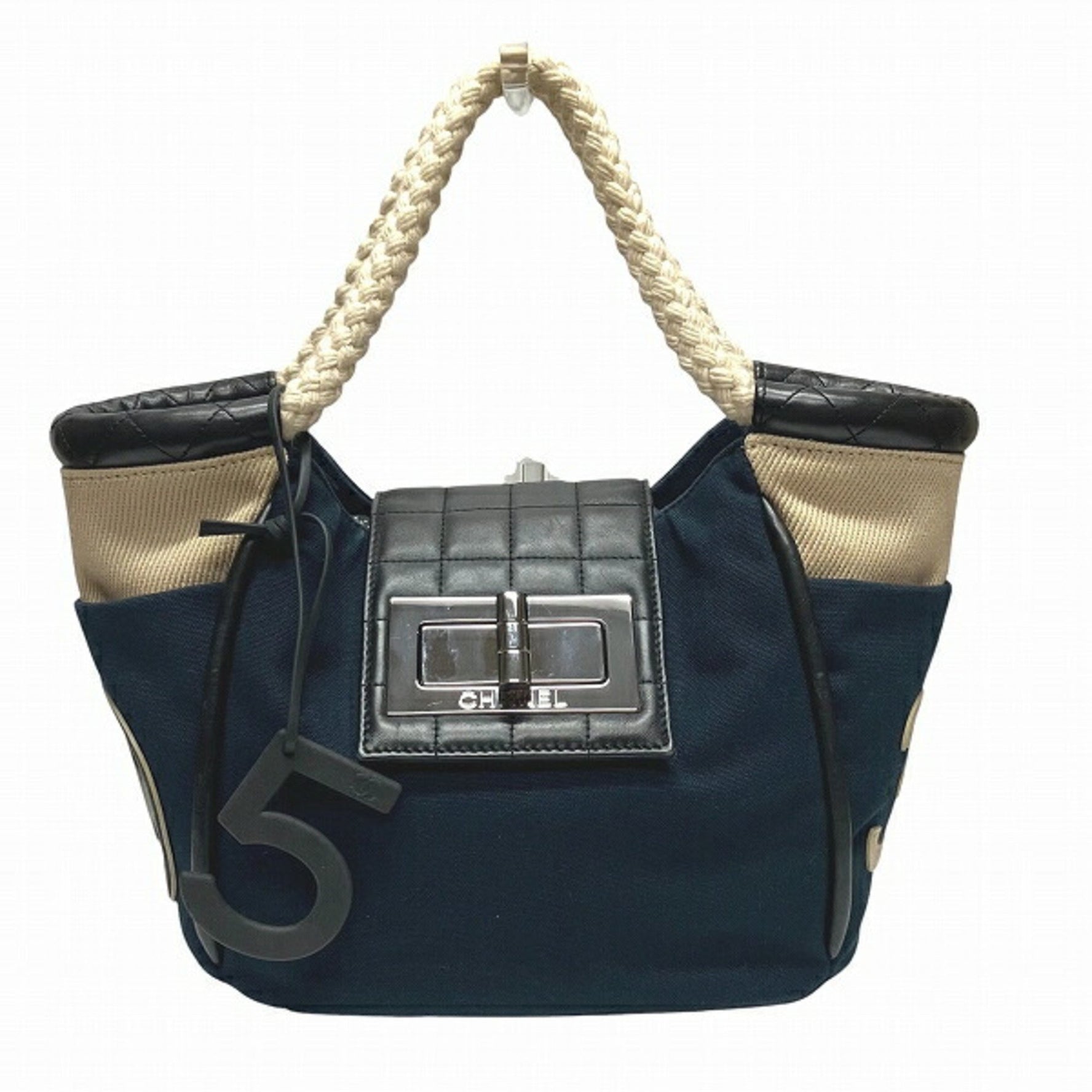 Chanel Chocobar No. 5 Rope Handle Bag Handbag