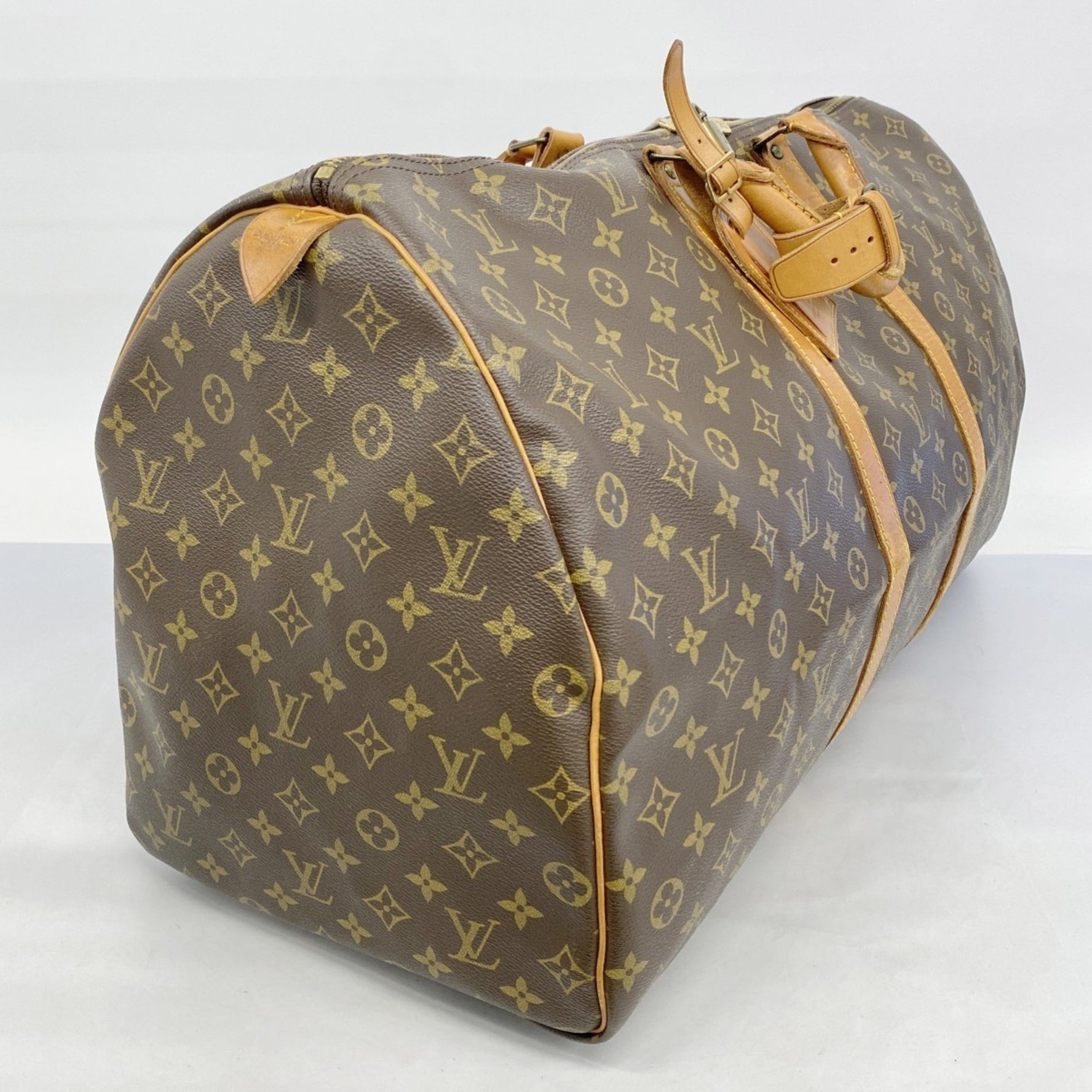 Louis Vuitton Monogram Keepall 60 Boston Bag Men's and