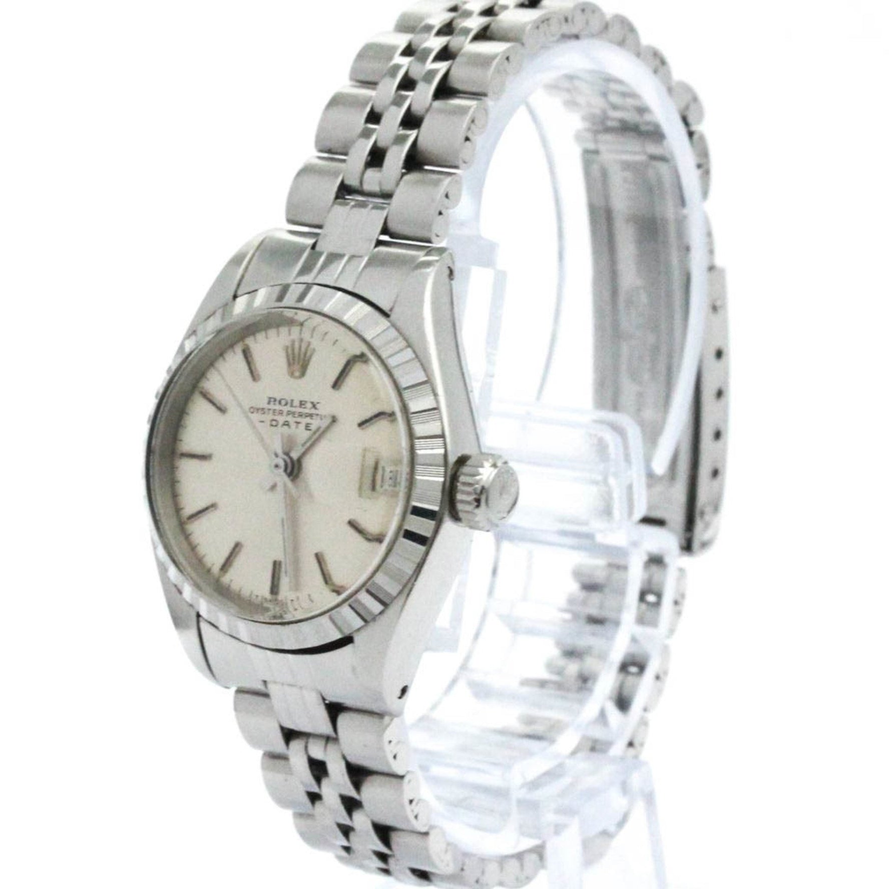 Vintage ROLEX Oyster Perpetual Date 6924 Steel Steel Ladies Watch